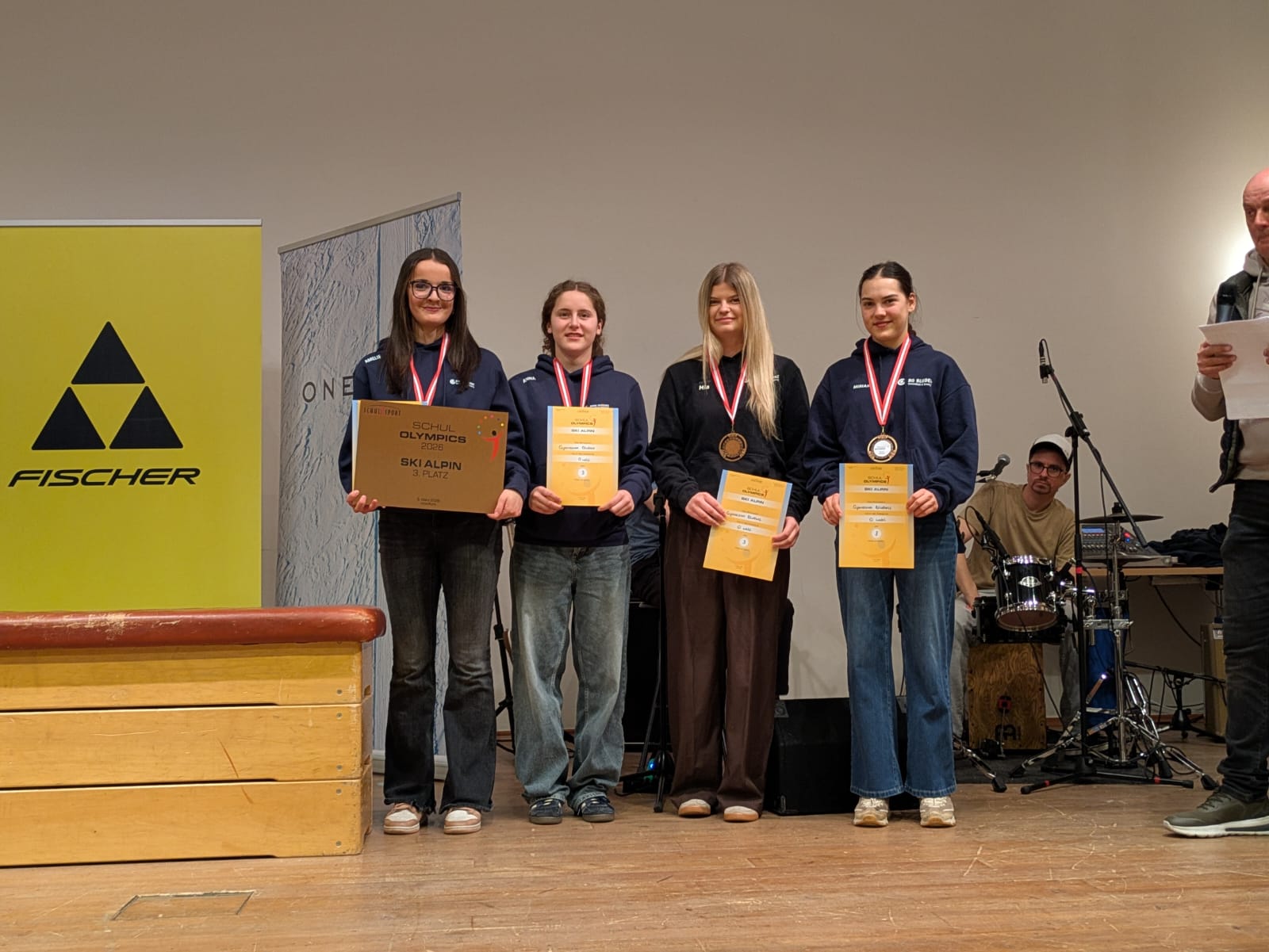 BG Bludenz holt Bronze bei den österreichischen Schulsport-Titelkämpfen im Ski Alpin.PRIVAT