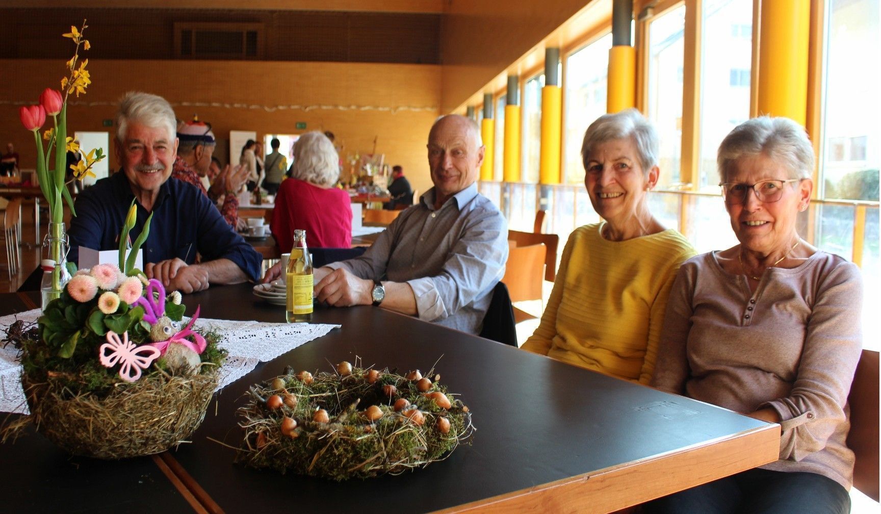 Das Basar-Café bot auch Gelegenheit zum gemütlichen Small-Talk.