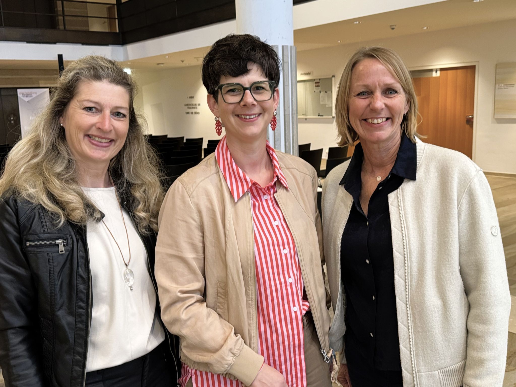 Andrea Malin-Welte, Lea Putz-Erath (Femail) und Ulli Schmid-Santer.