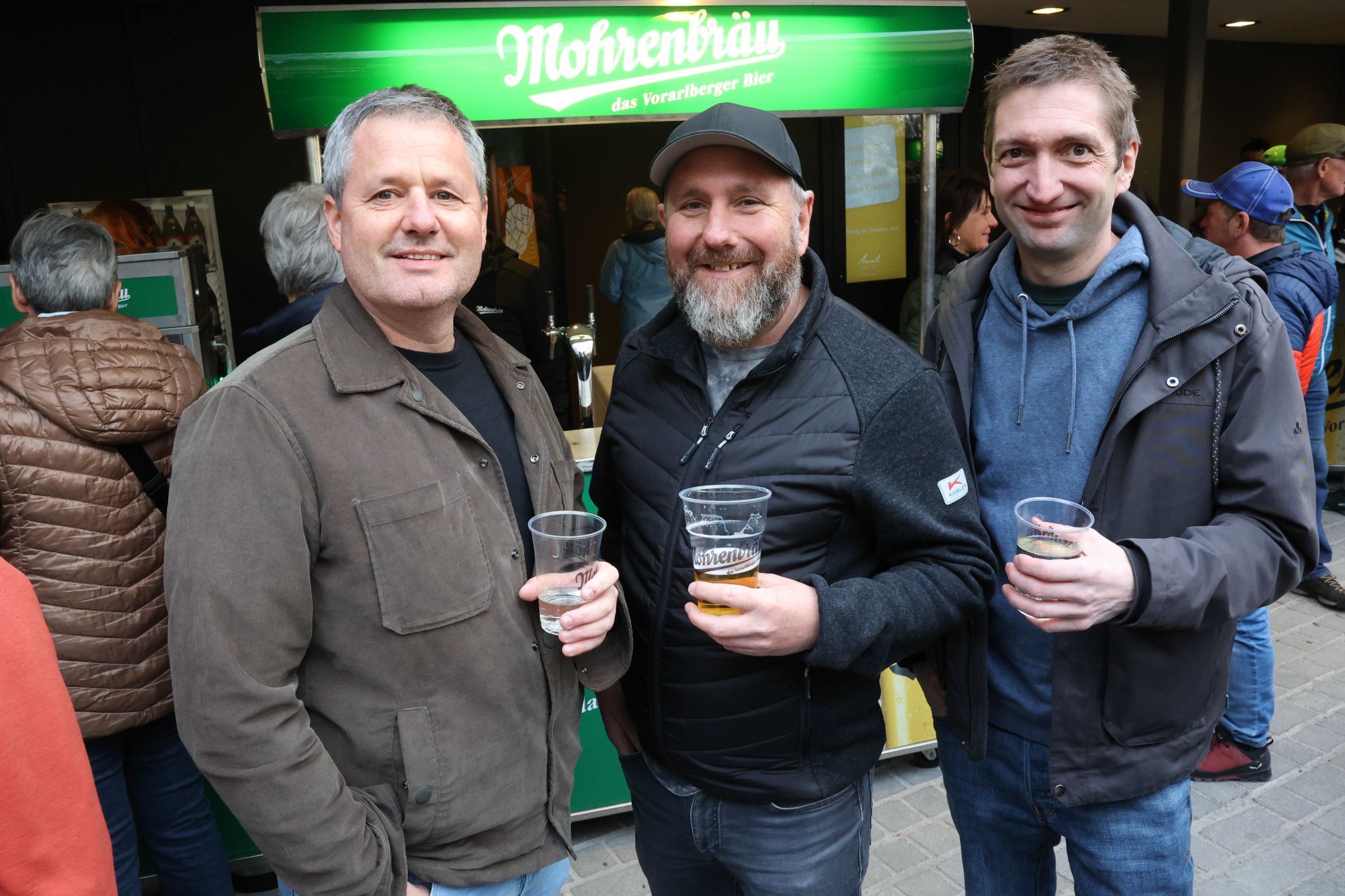 Gerhard Beck, Bernahrd Springer und Michael Mathis.