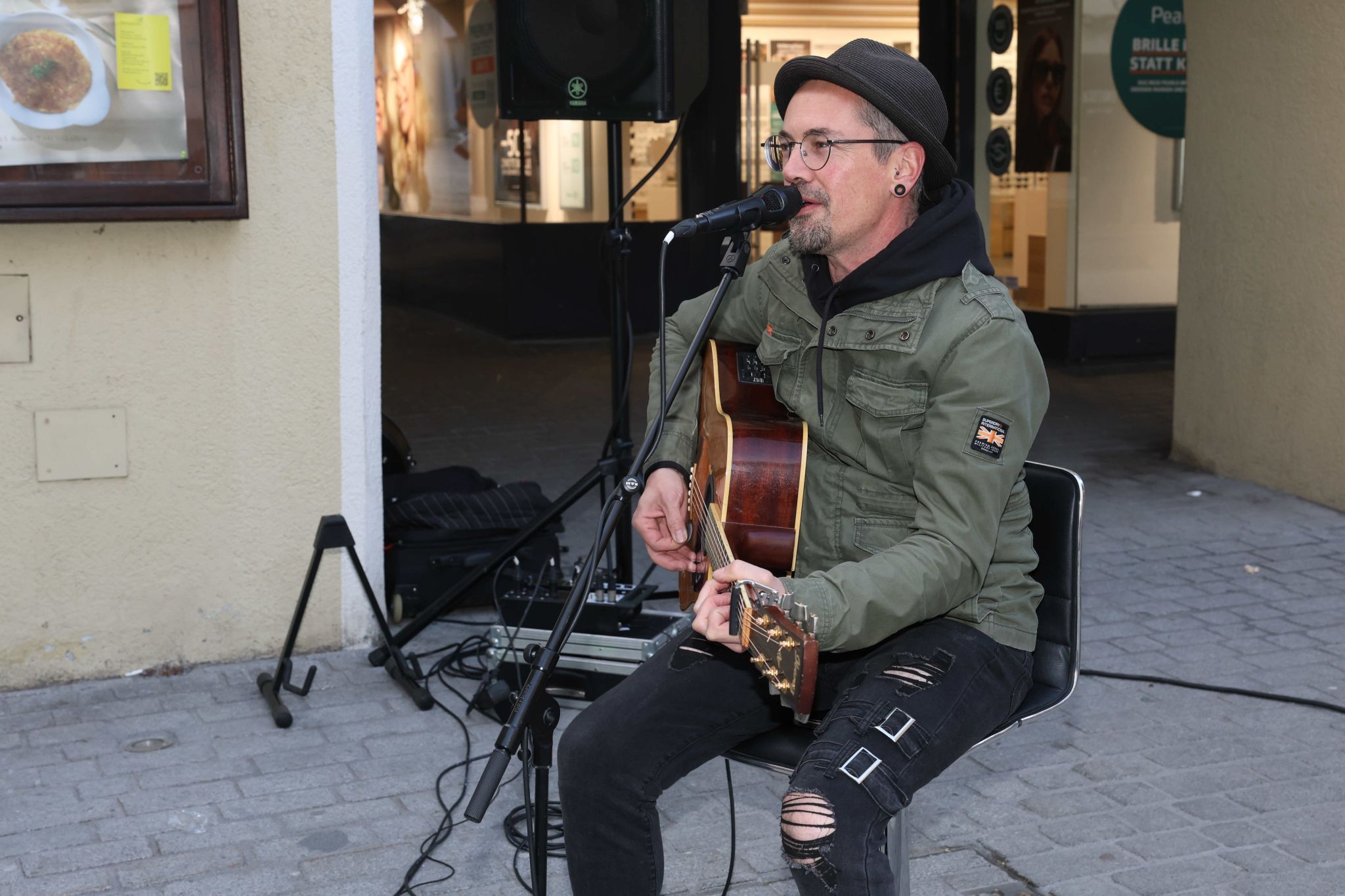 Falco Luneau in Aktion.