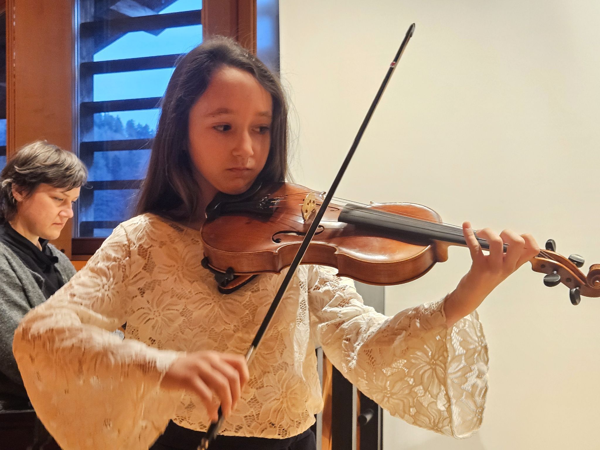 Katharina Rosa meisterte das Solostück bravourös.