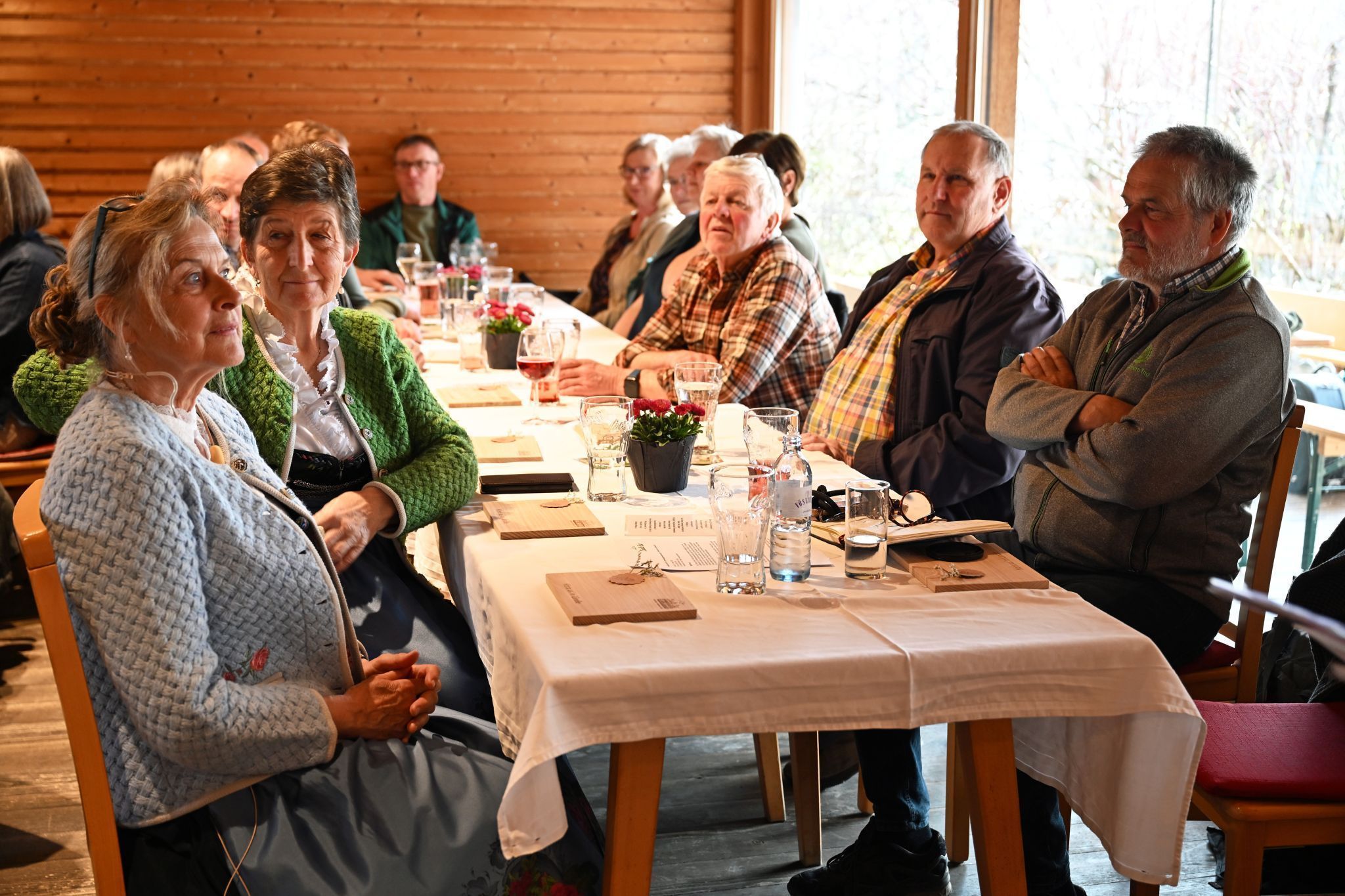 Neben dem offiziellen Programm stand auch der Austausch unter den Besuchern im Mittelpunkt.