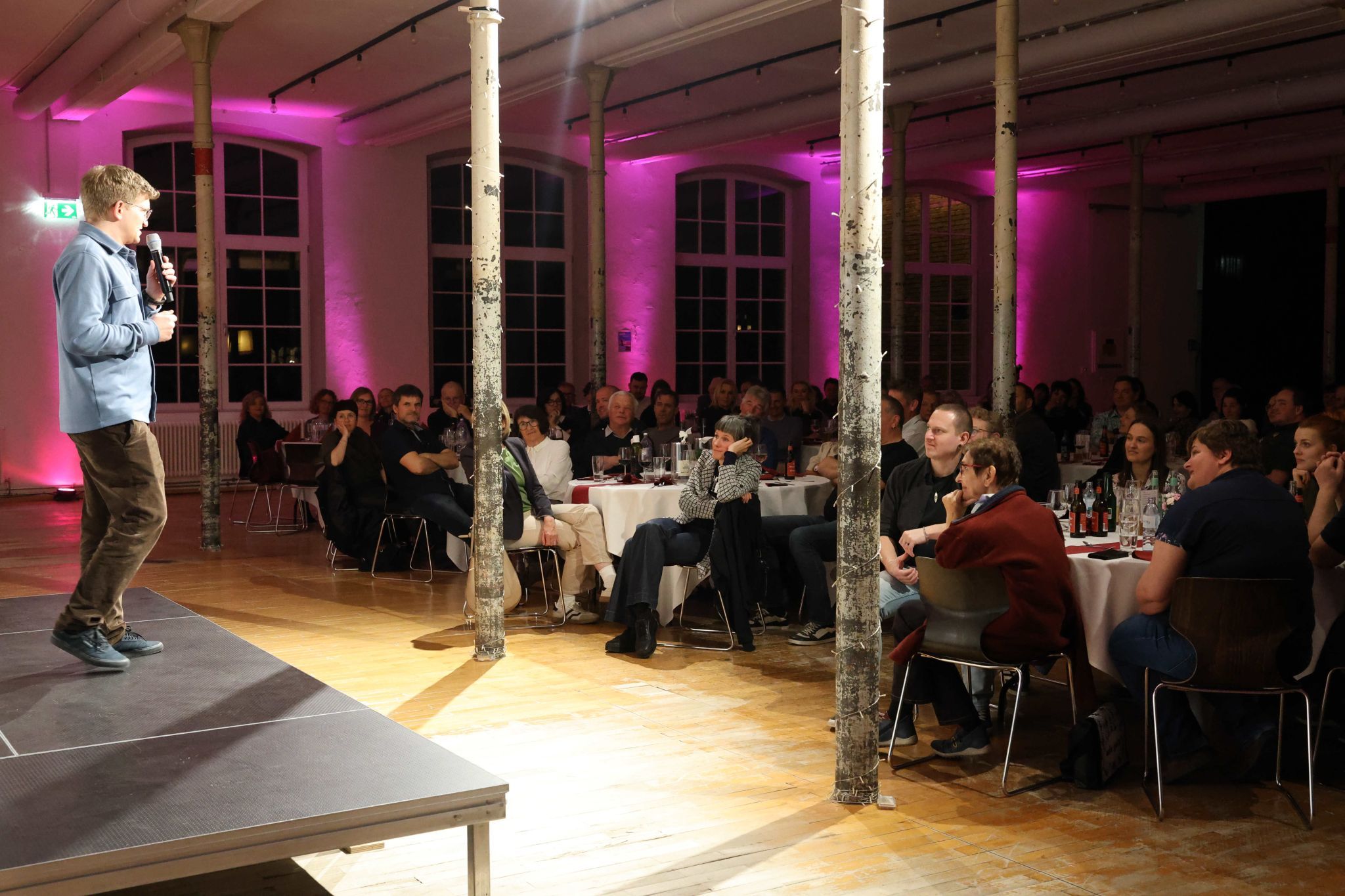 Christoph Dingler als frischgebackener Vater.