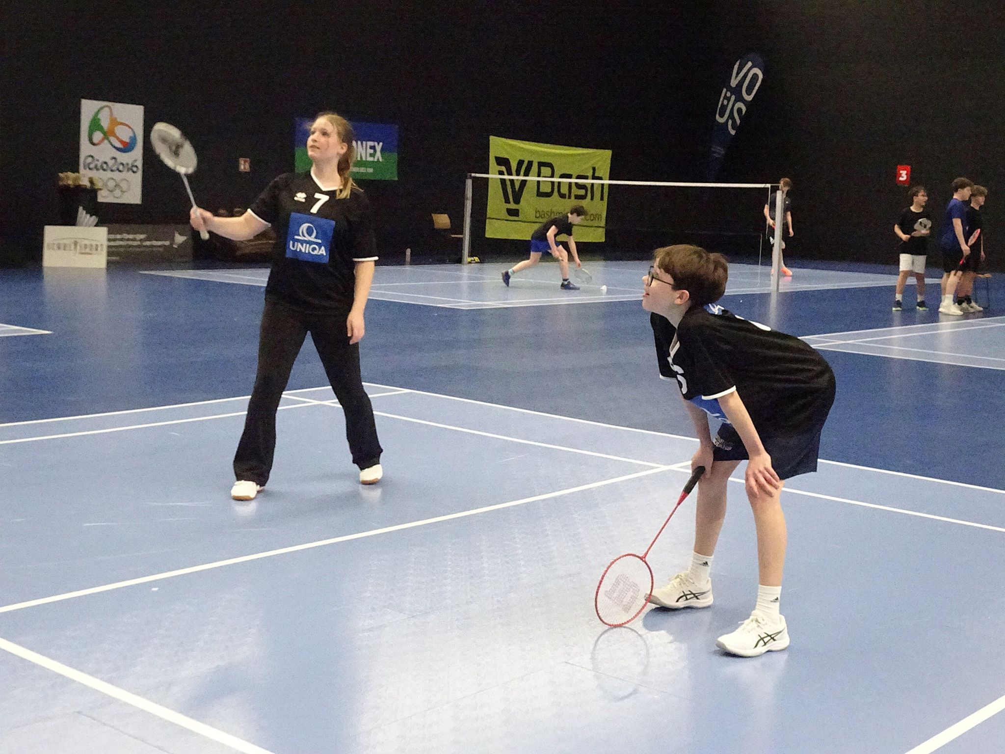 Teamgeist und sportlicher Ehrgeiz standen bei den Badminton-Schulolympics im Mittelpunkt.