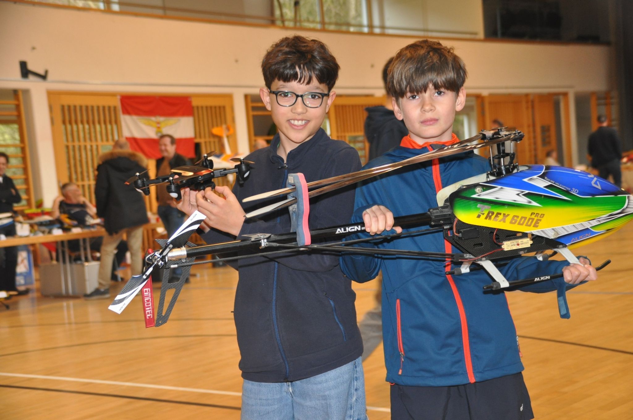 Marwin Mähr und Anton Albrecht