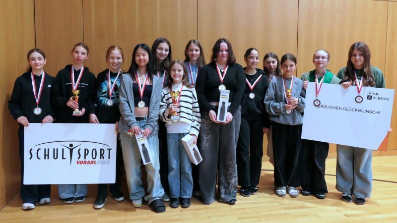 MMS Götzis auf Platz eins. 