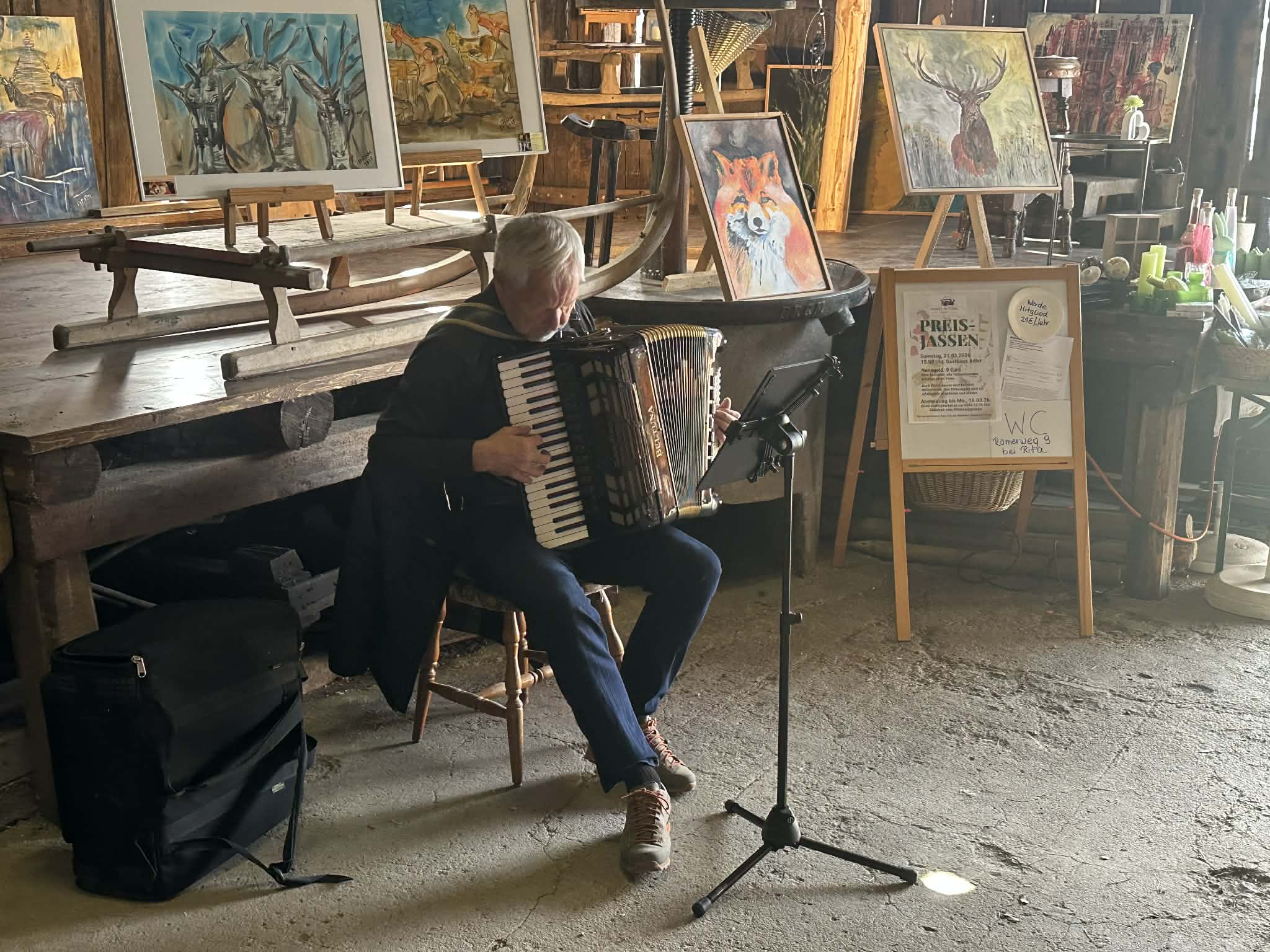 Akkordeon-Klänge von Gebi.