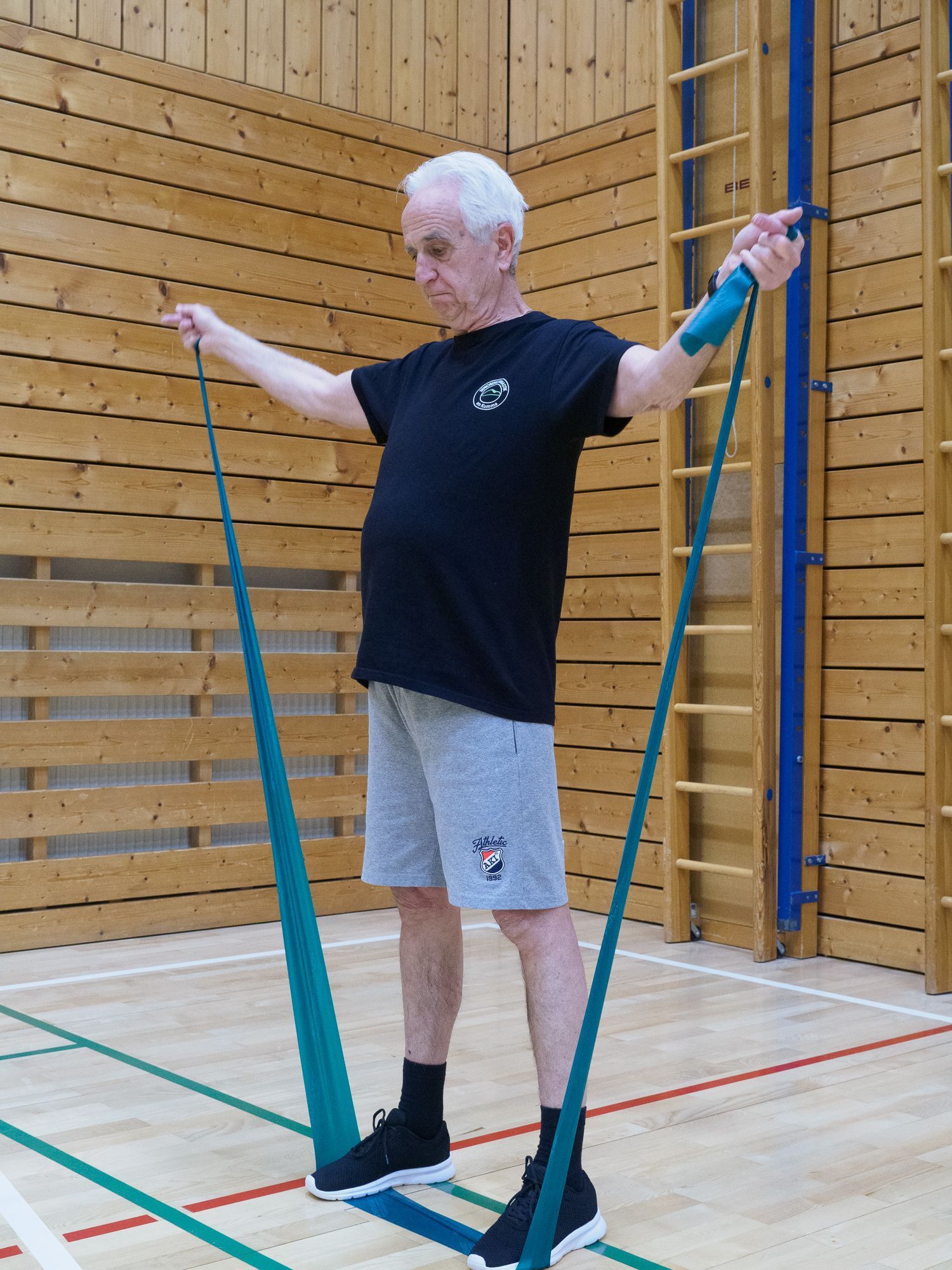 Elmar Büsel in Aktion