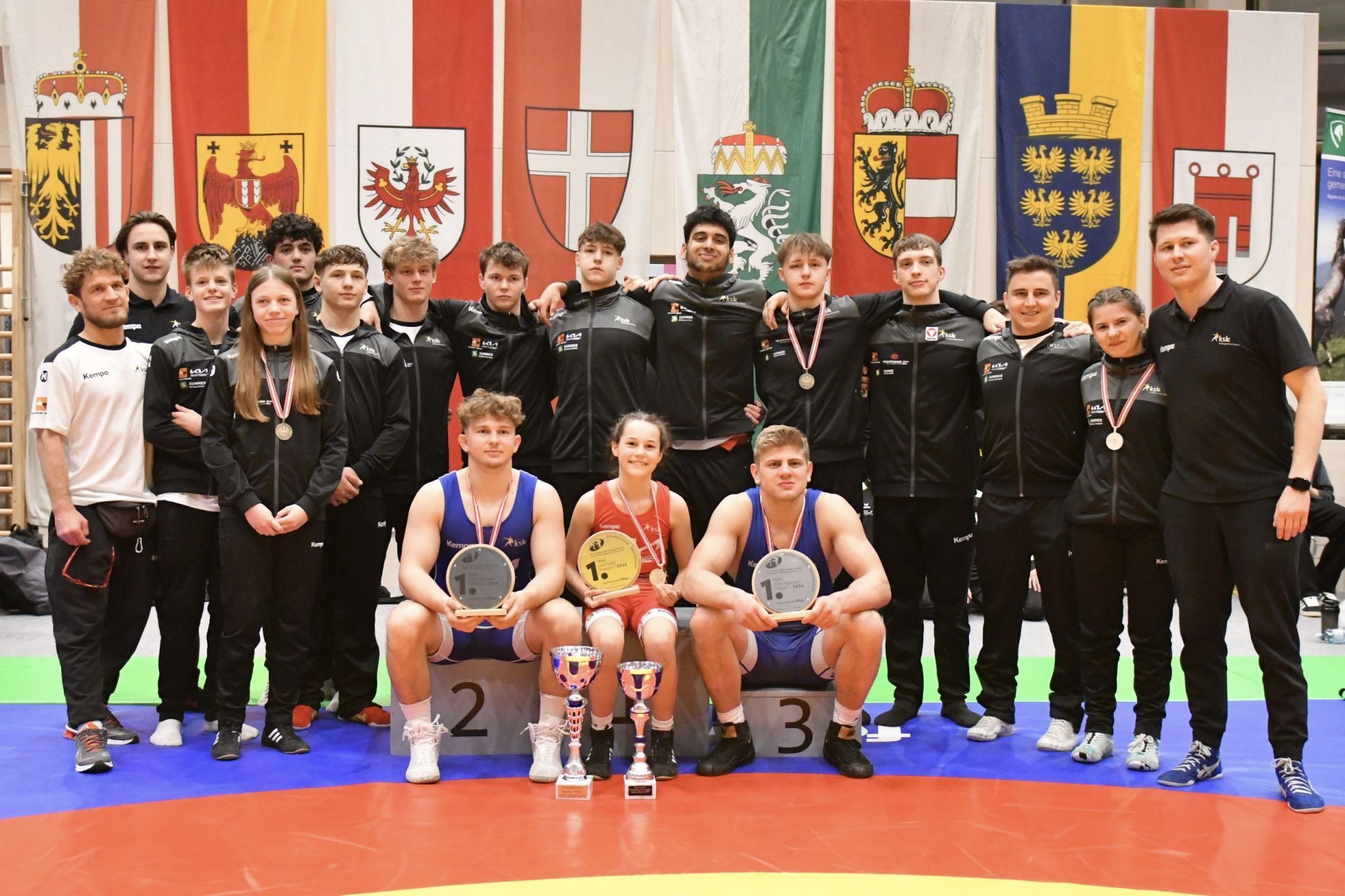 Sechs Mal Gold und die Teamwertung ging an den KSK Klaus. 