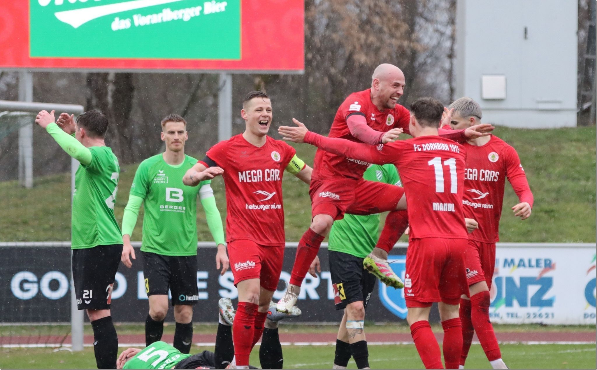 Julian Wießmeier trug sich auch in die Torschützenliste ein. KNOBEL