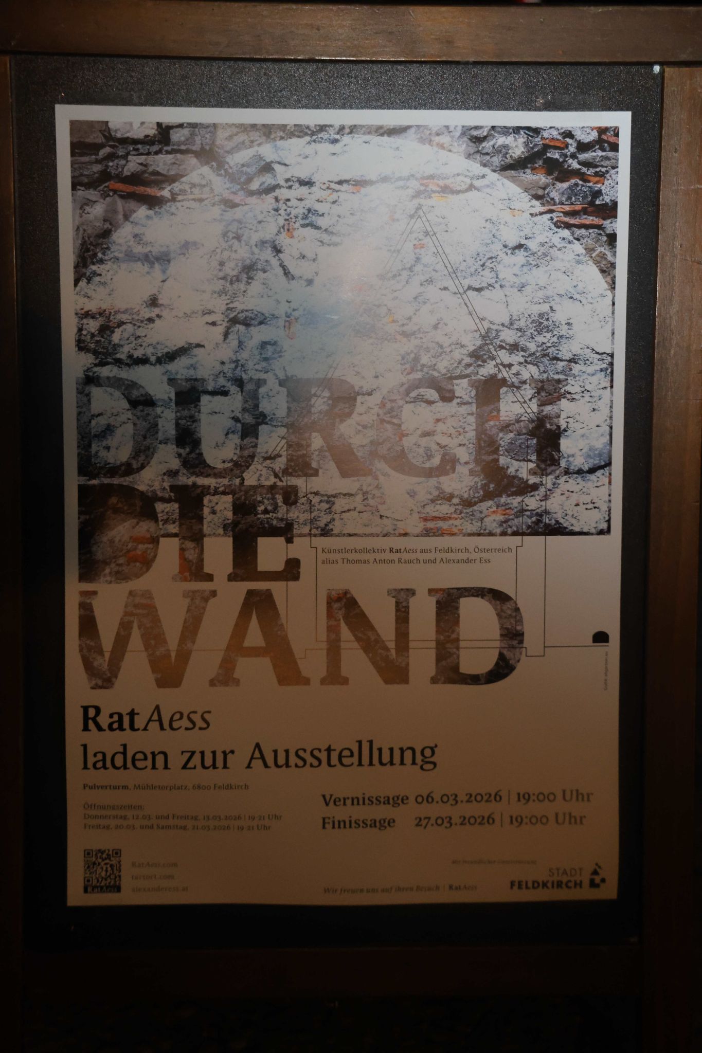 Das Plakat zur Ausstellung.