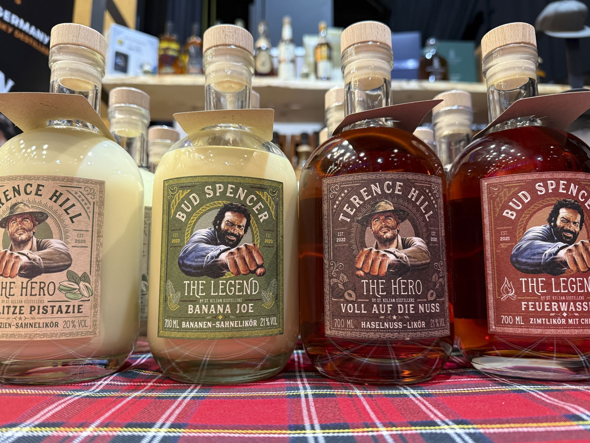 Bud Spencer und Terence Hill gabs in flüßiger Form