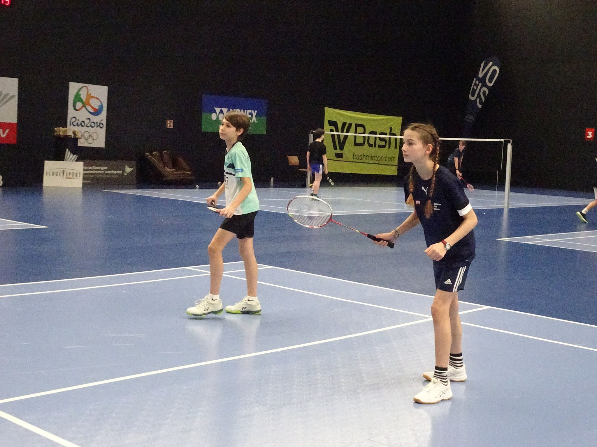 Die Schulolympics boten jungen Badminton-Talenten eine große Bühne.
