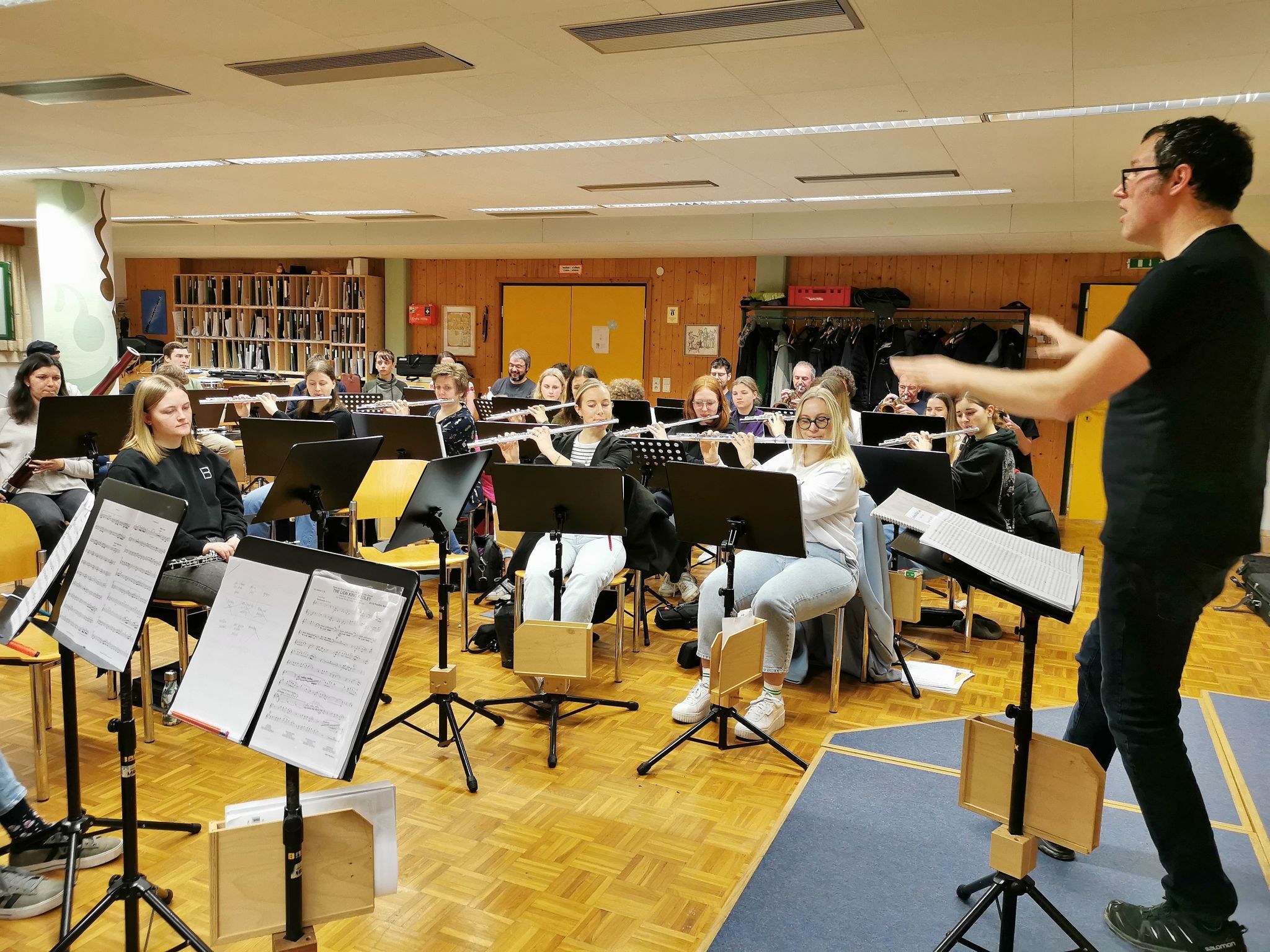 Aktuell probt die Hatler Musig am letzten Feinschliff für das anstehende Frühjahrskonzert. 