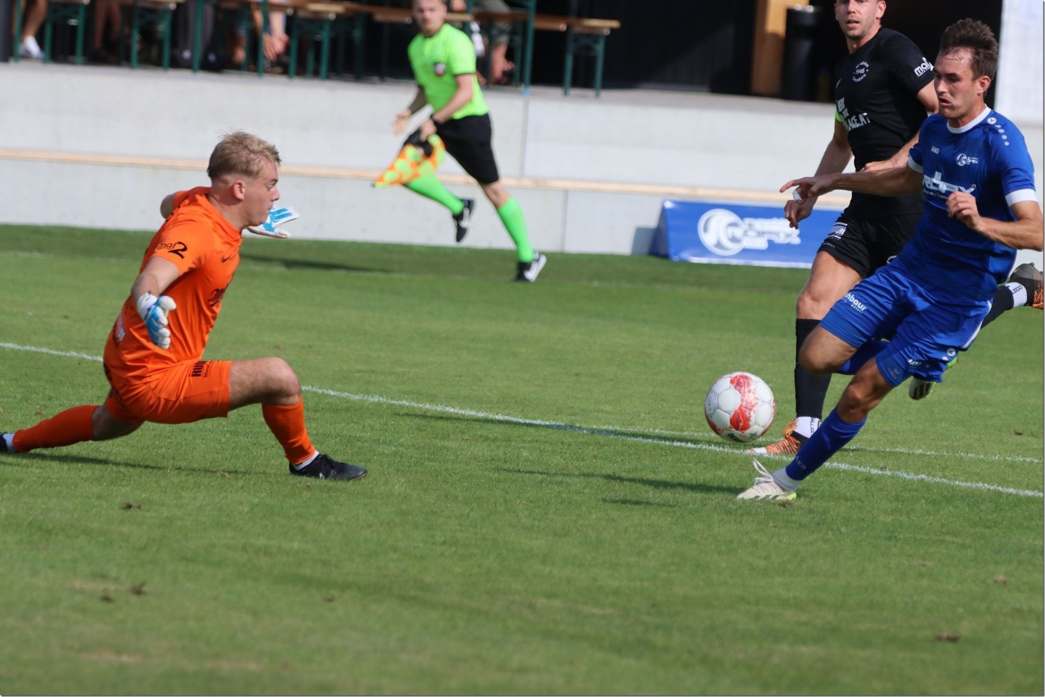 Torgefährlich in jeder Sekunde. 