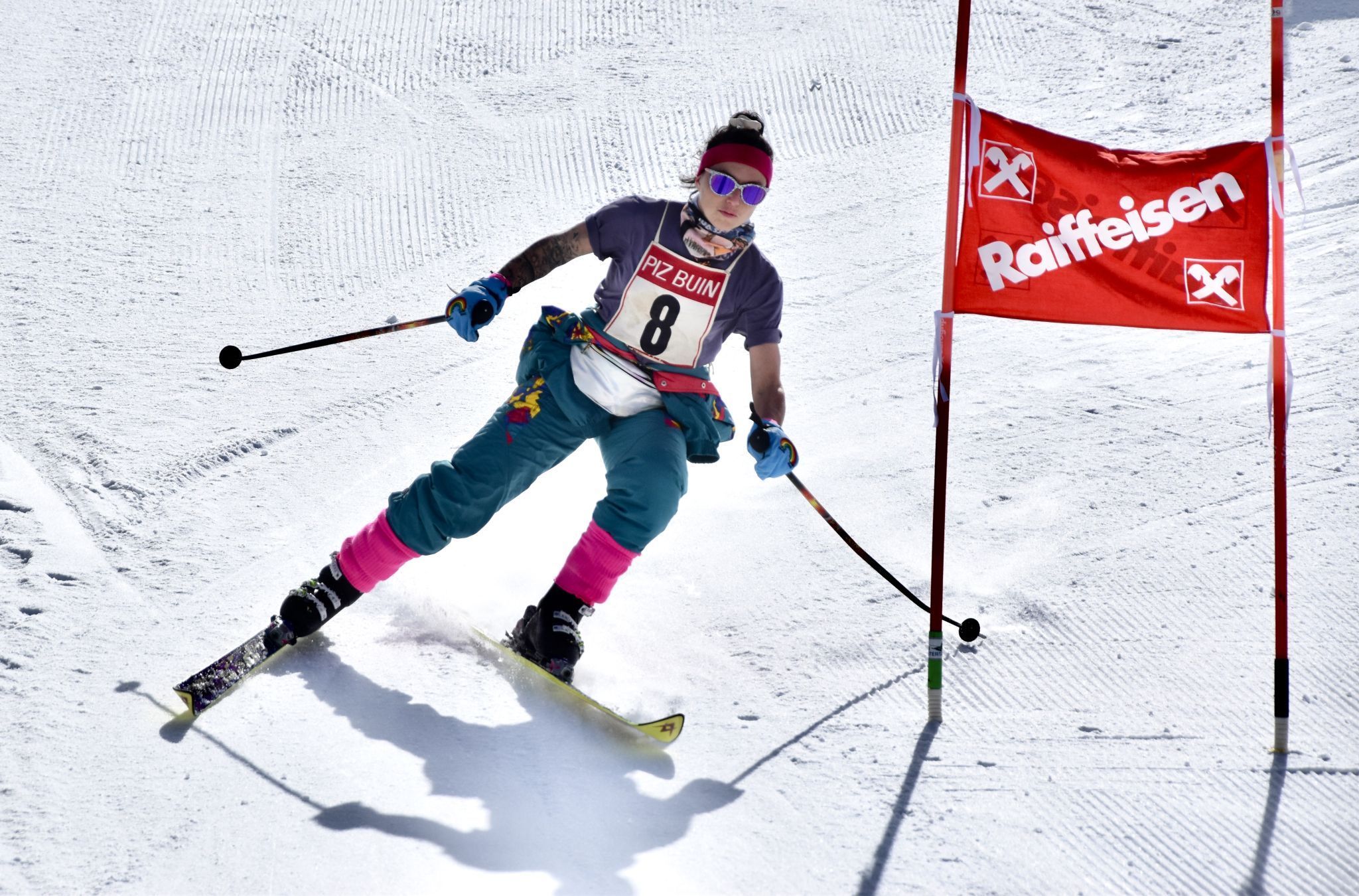 Ski und Outfit wurden von einer Jury bewertet.