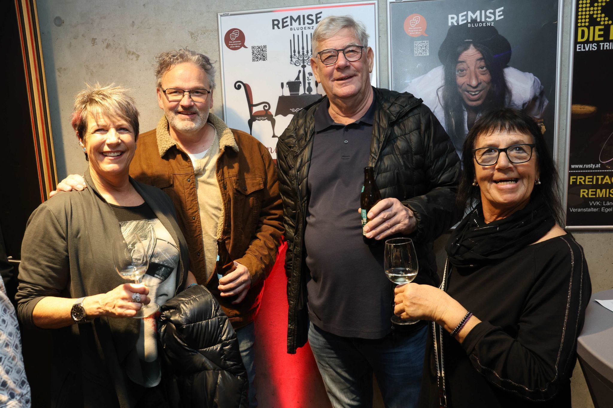 Rosi und Markus Lerch, Hilmar und Anita Reis (alle aus Klaus).