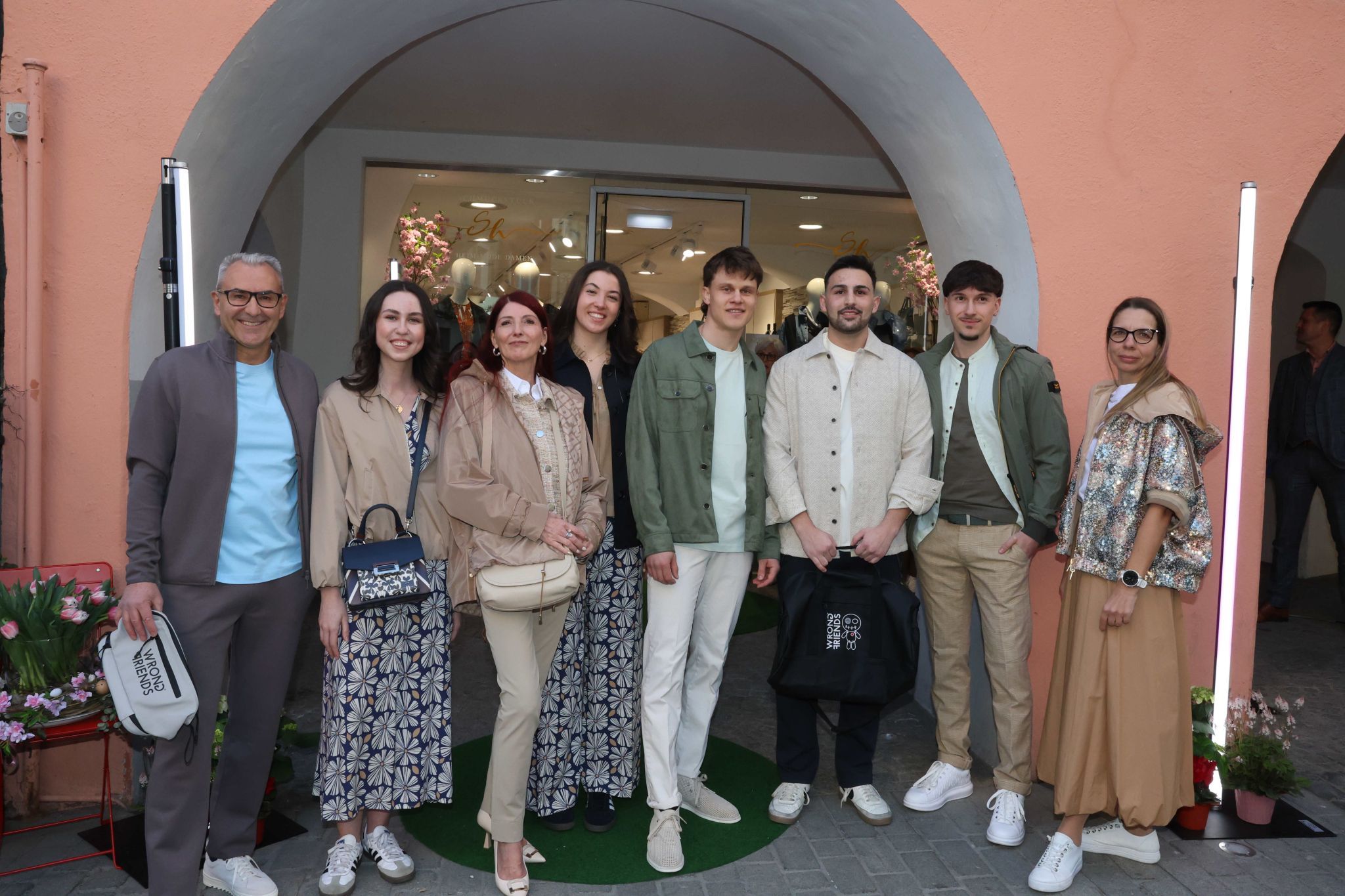 Die Models machten ihre Sache gut.