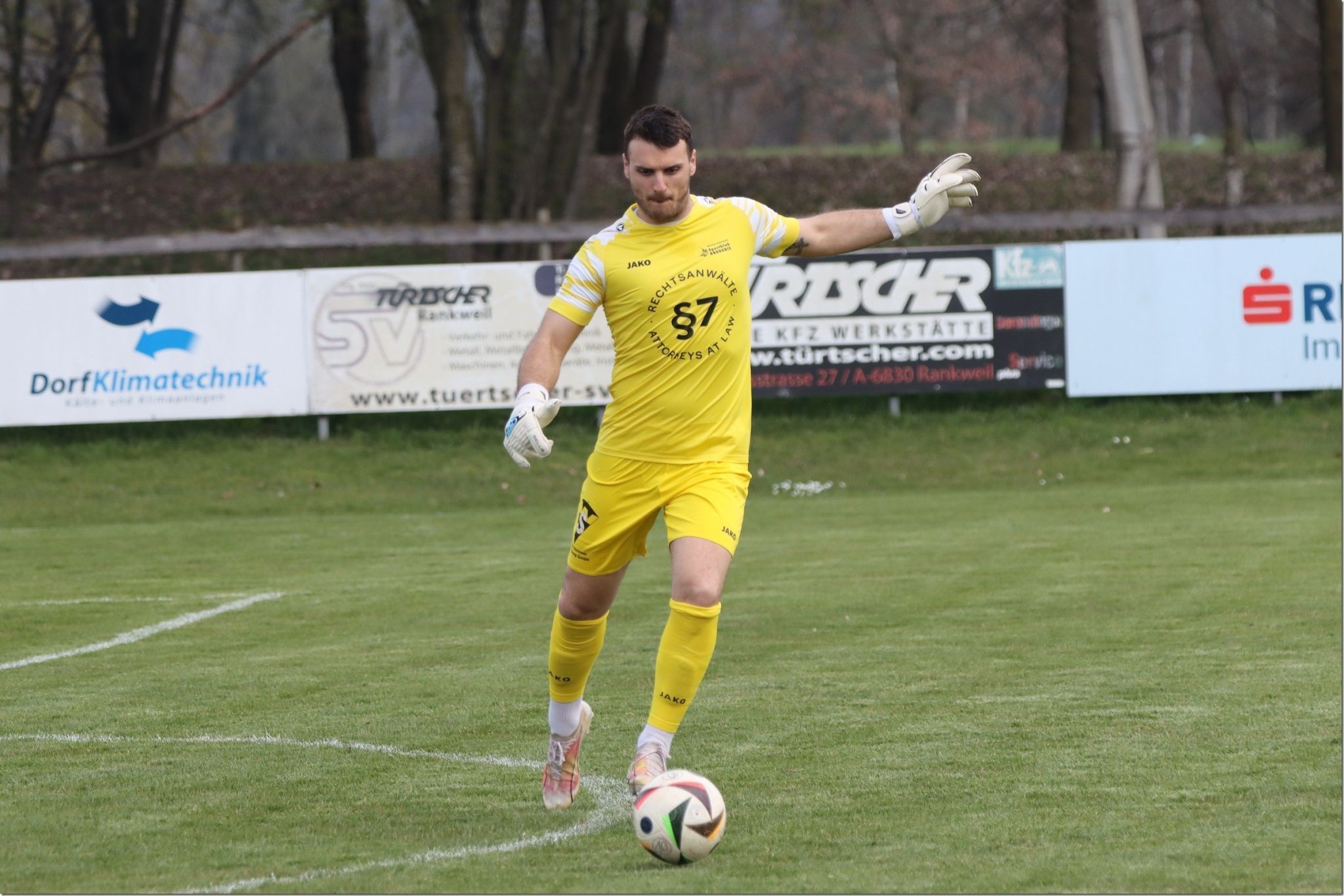 Großer Rückhalt: Goalie Dominic Hehle. 