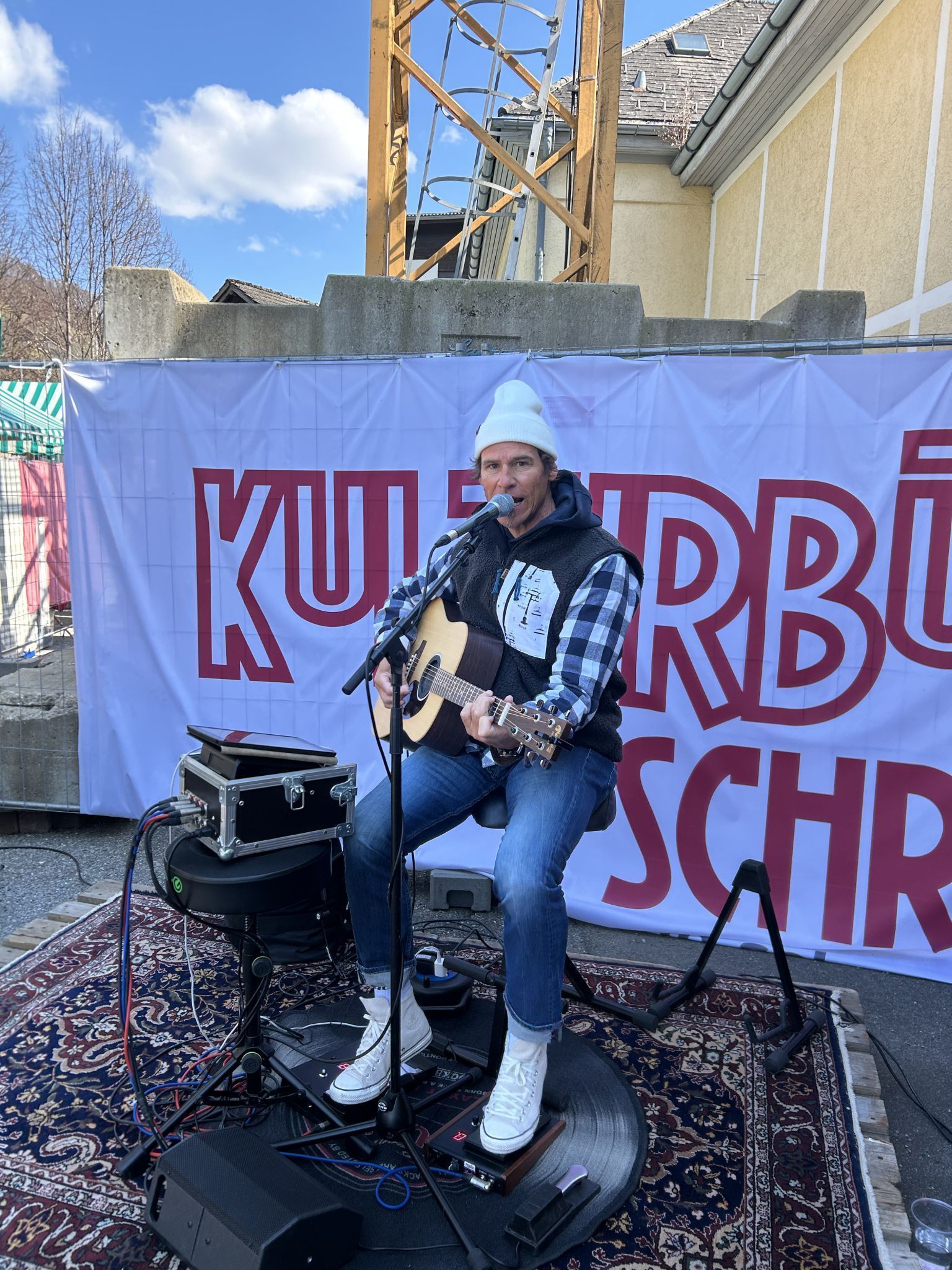 Für die musikalische Unterhaltung sorgte Joe Tripp