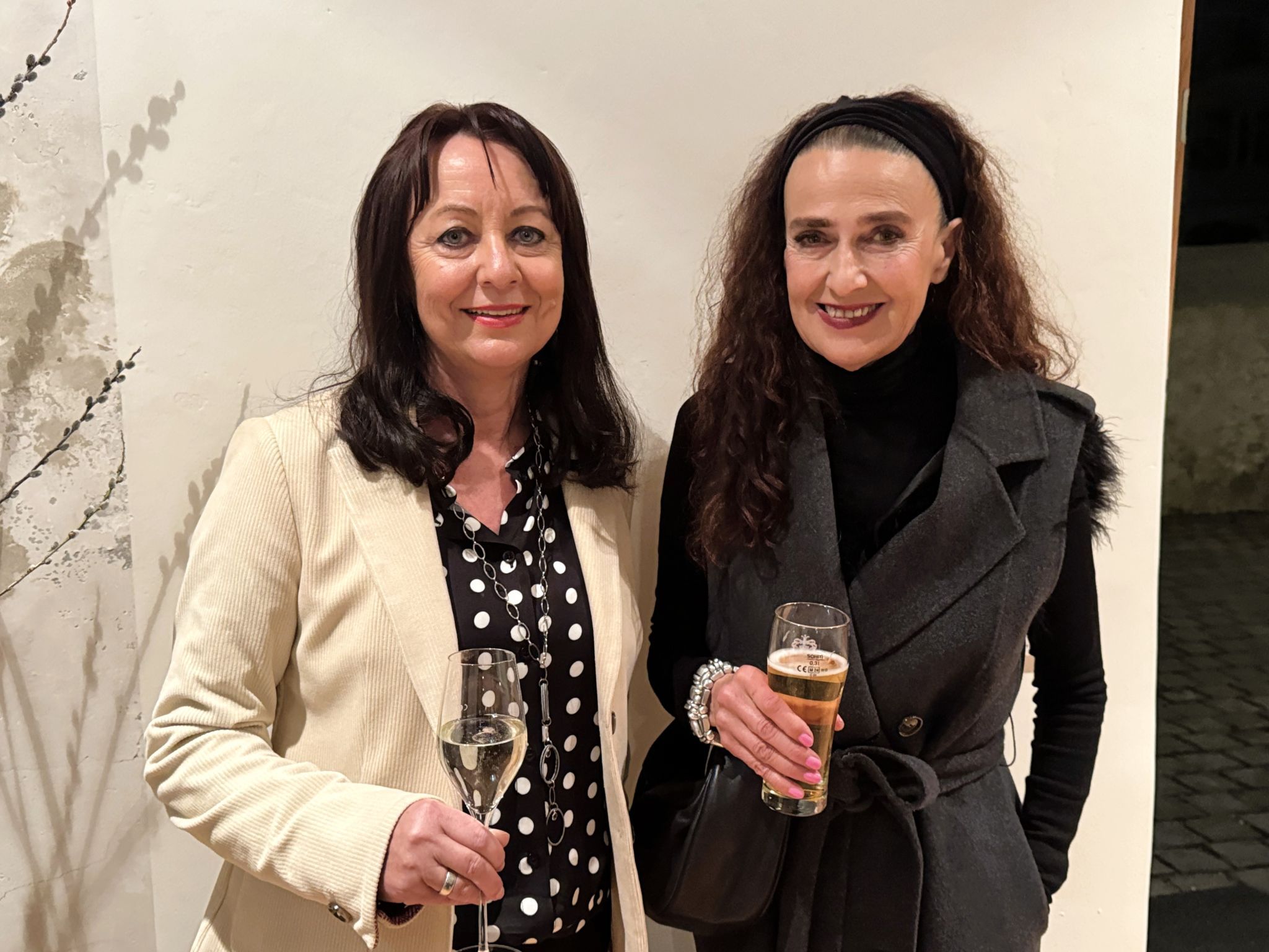 Sabine Tschutscher und Ulli Marte genossen den Abend.