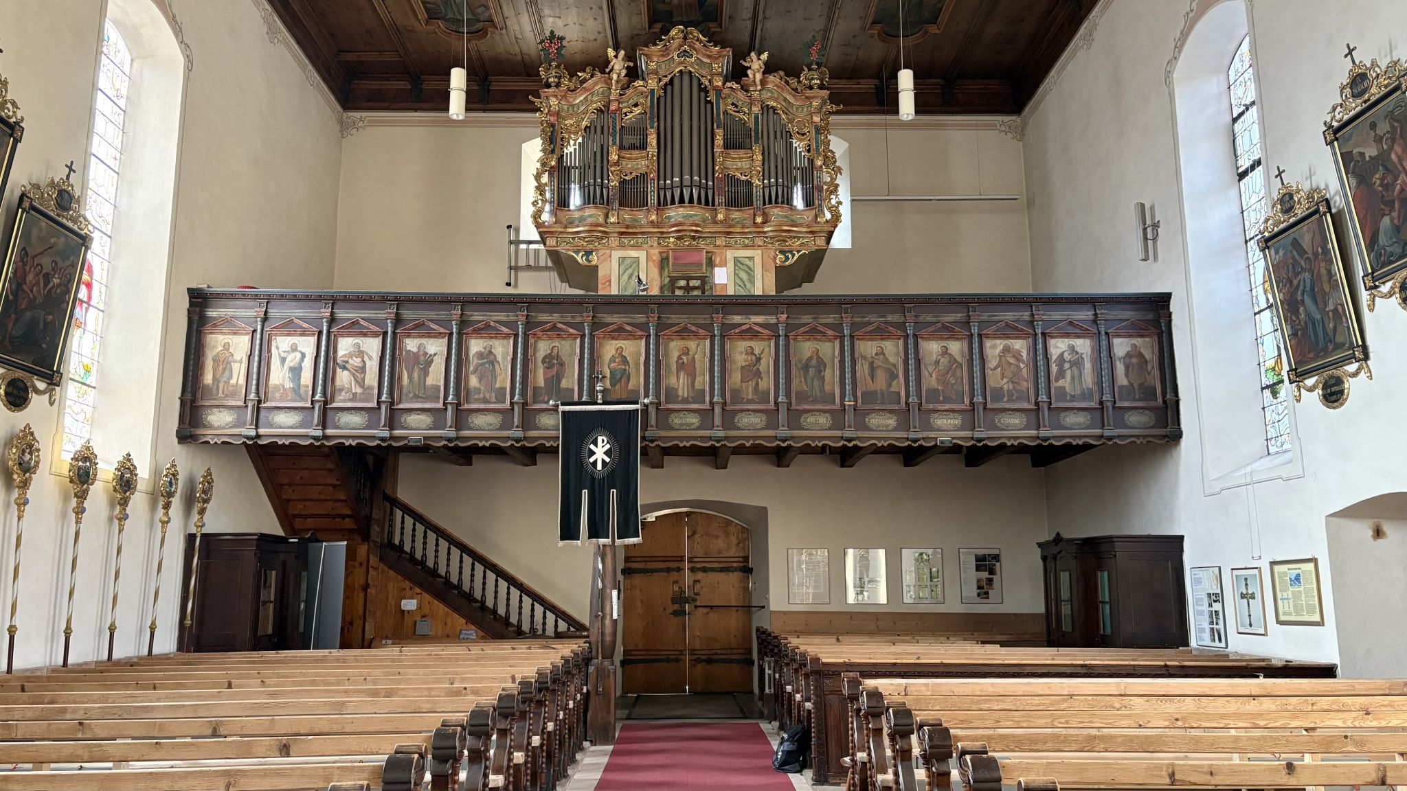 Die weitum bekannte Orgel der Pfarrkirche Bartholomäberg, die in Gottesdiensten und Konzerten erklingt, hat Johann Michael Graß gebaut (1792).