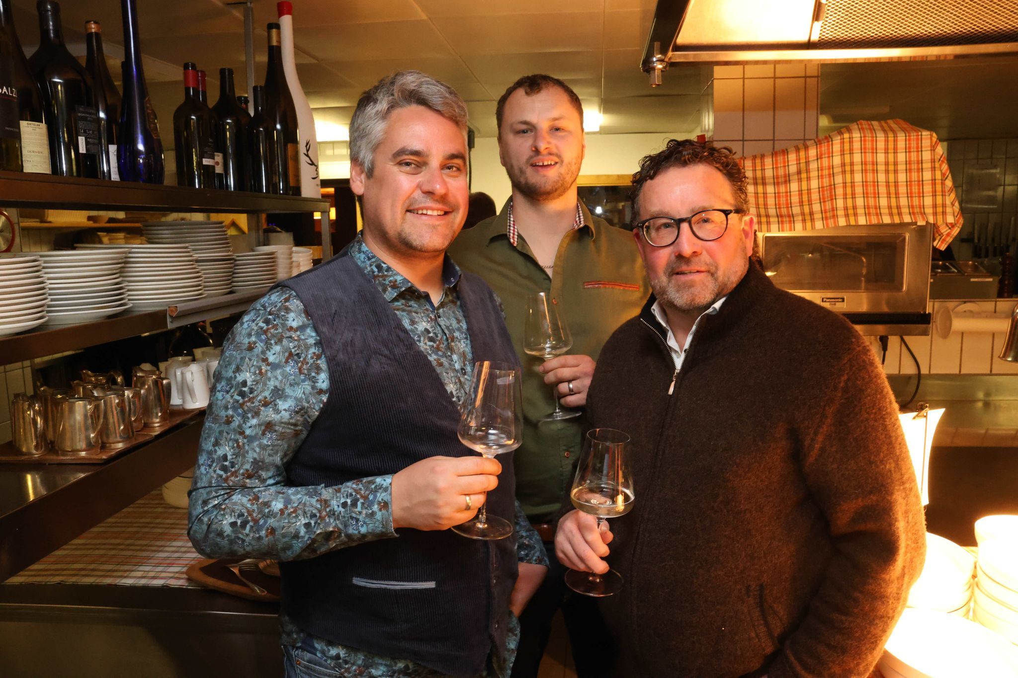 Joe, Mani und Claudius.