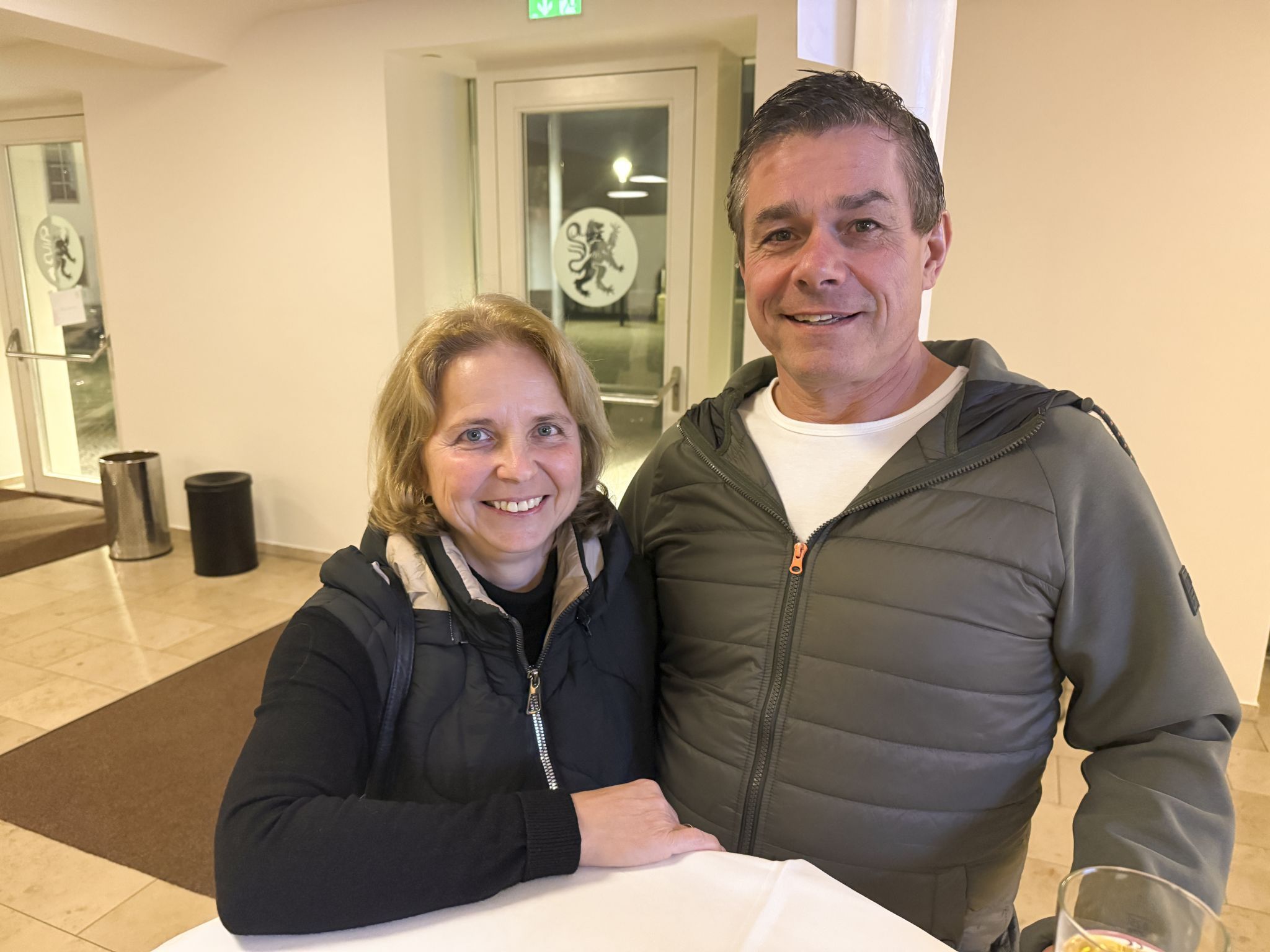 Andrea und Jürgen Jank kamen in den Löwensaal