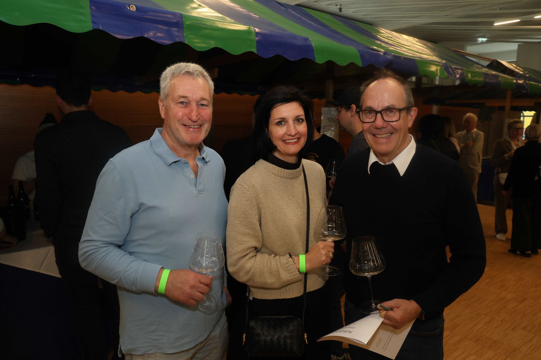 Robert Ritter (Viktorsberg) mit Conny und Andreas Prenn.