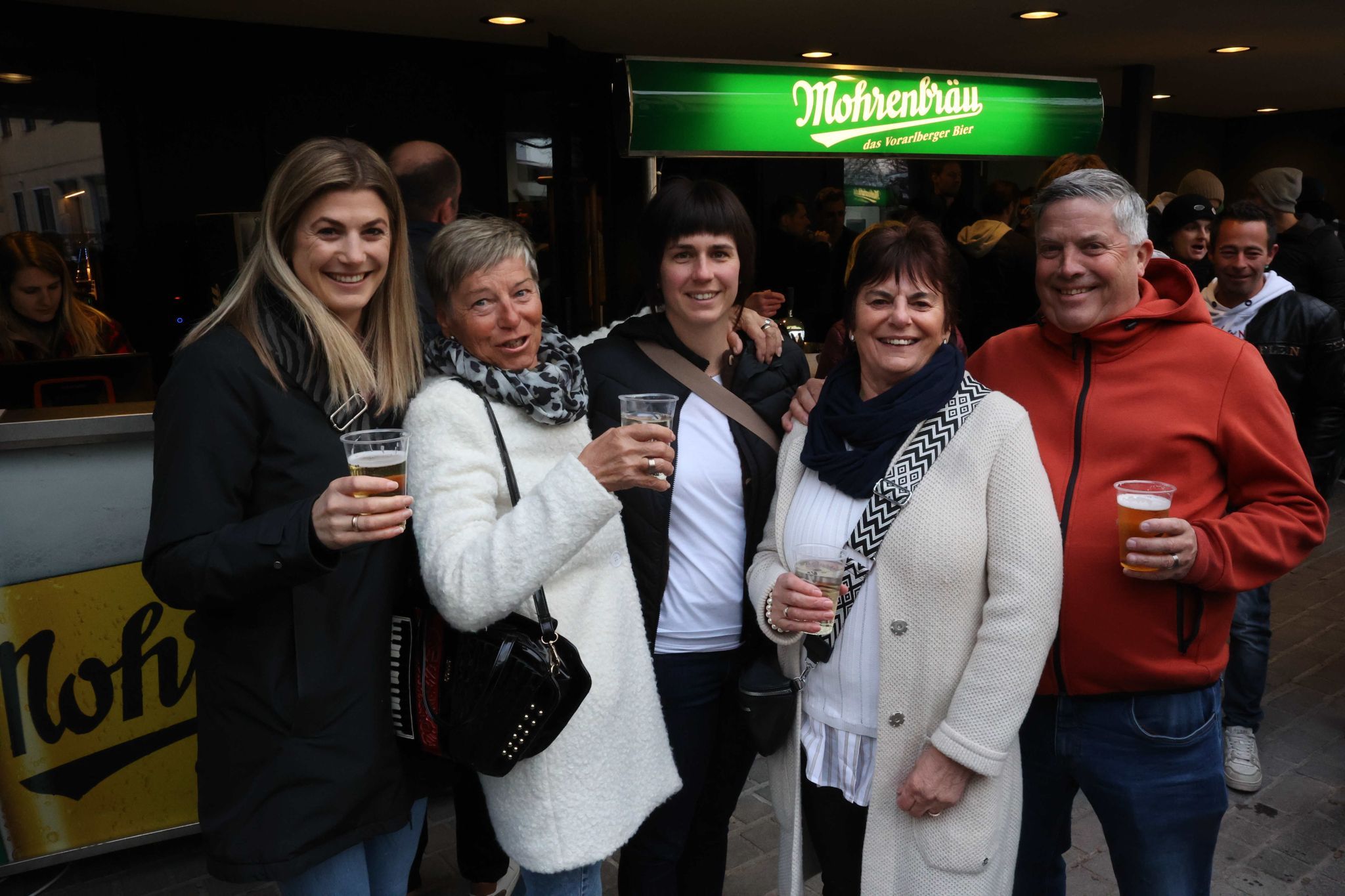 Milena, Franziska, Bettina, Hilde und 