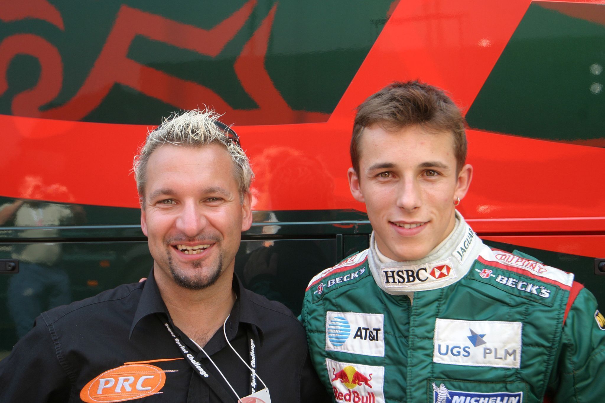 Christian Klien in der Rennabteilung von Pedrazza Racing (Bildergalerie)