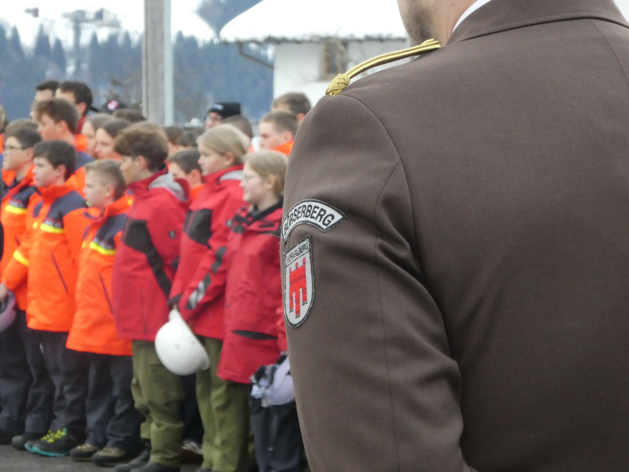Auch die Bürserberger Feuerwehrjugend trat beim Wissenstest an.