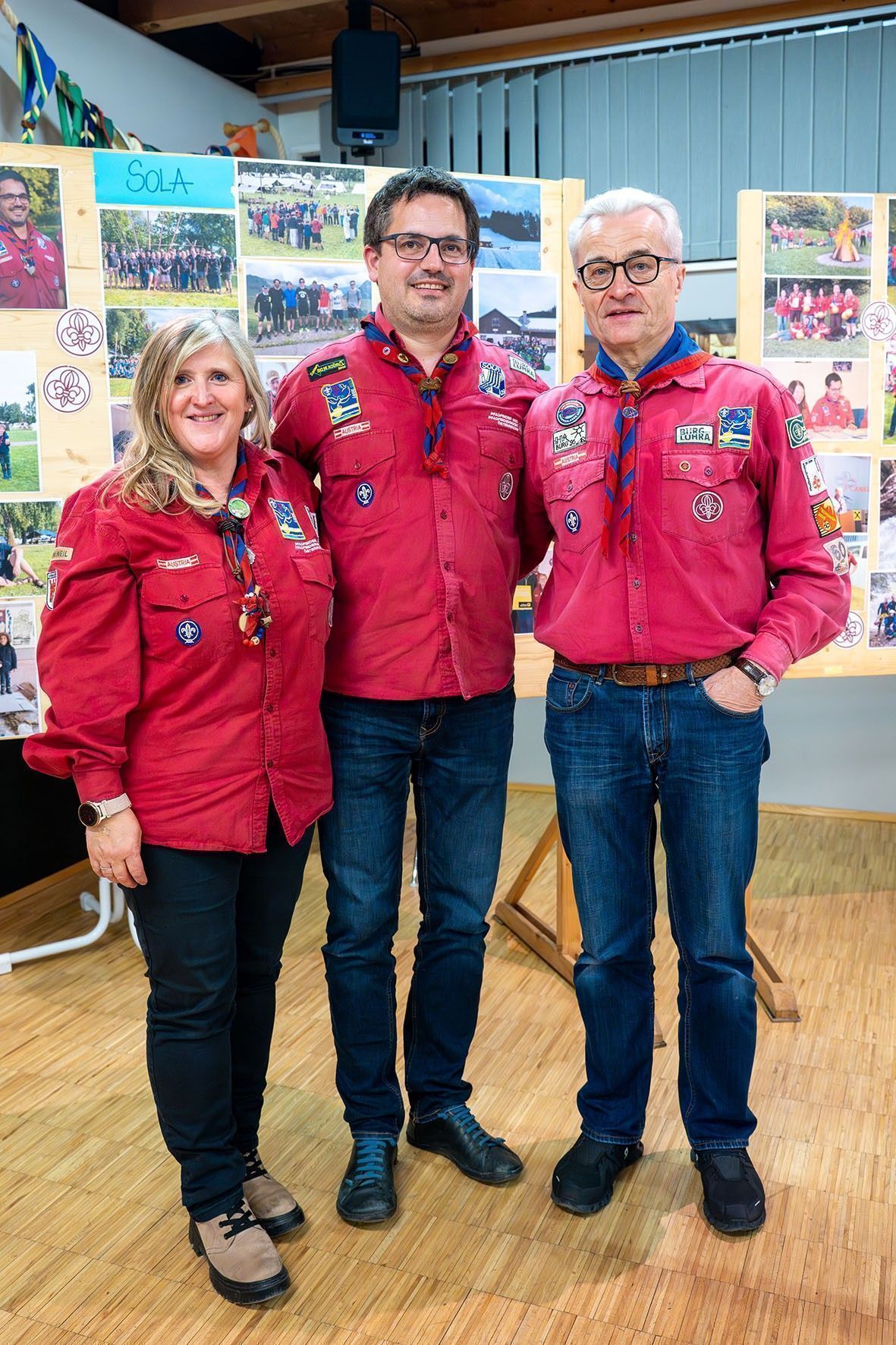 Neue Spitze: Nicole Mayer (l.) übernimmt von Stephan Frick (Mitte) und Stephan Schwab (r.). 