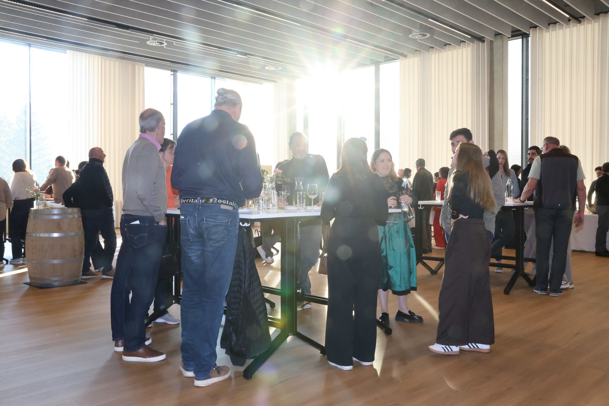 Die Sonne sorgte für zusätzliche Stimmung.