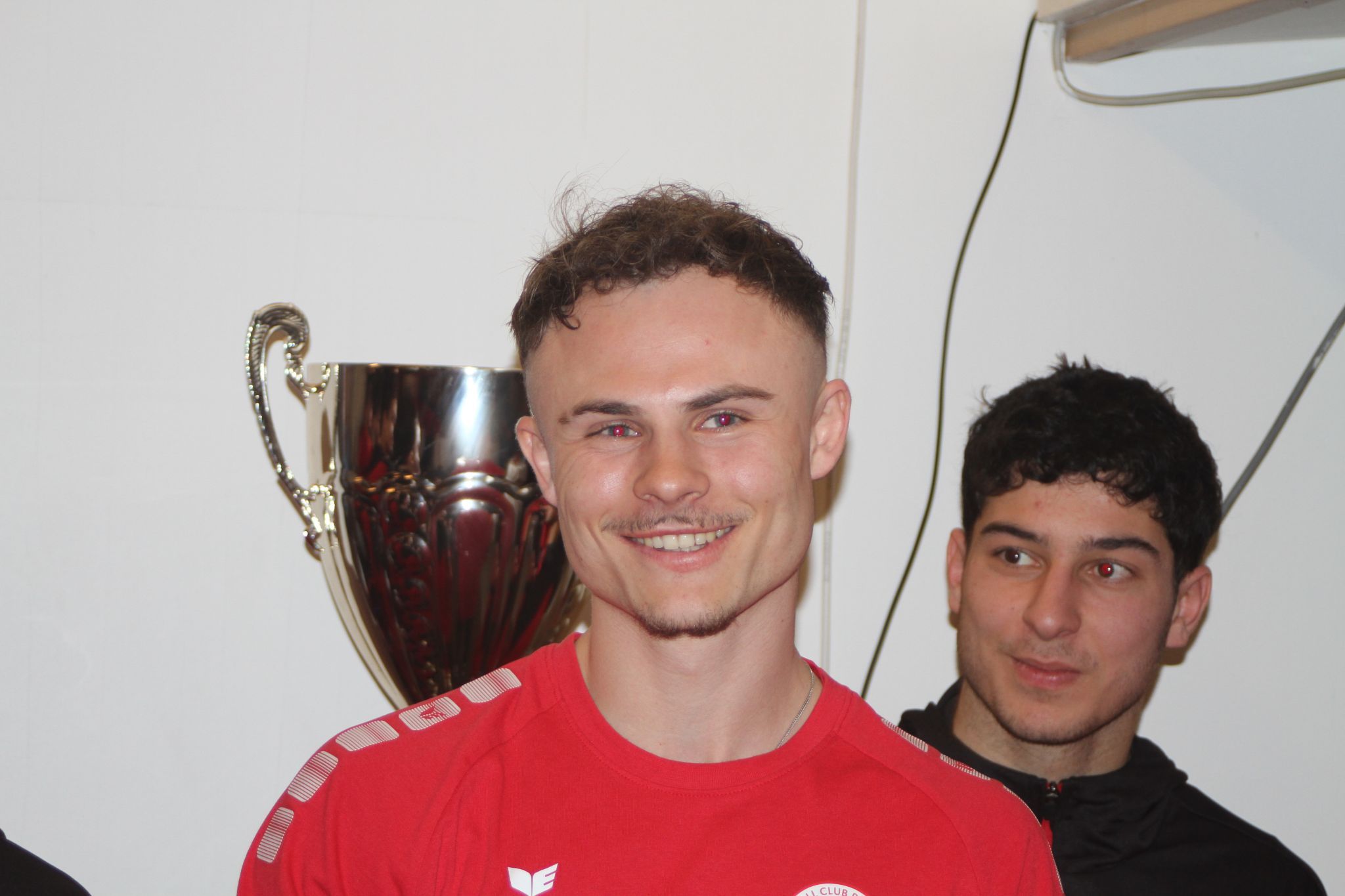 Felix Mandl hofft gegen seinen Stammklub auf eine Sensation. KNOBEL