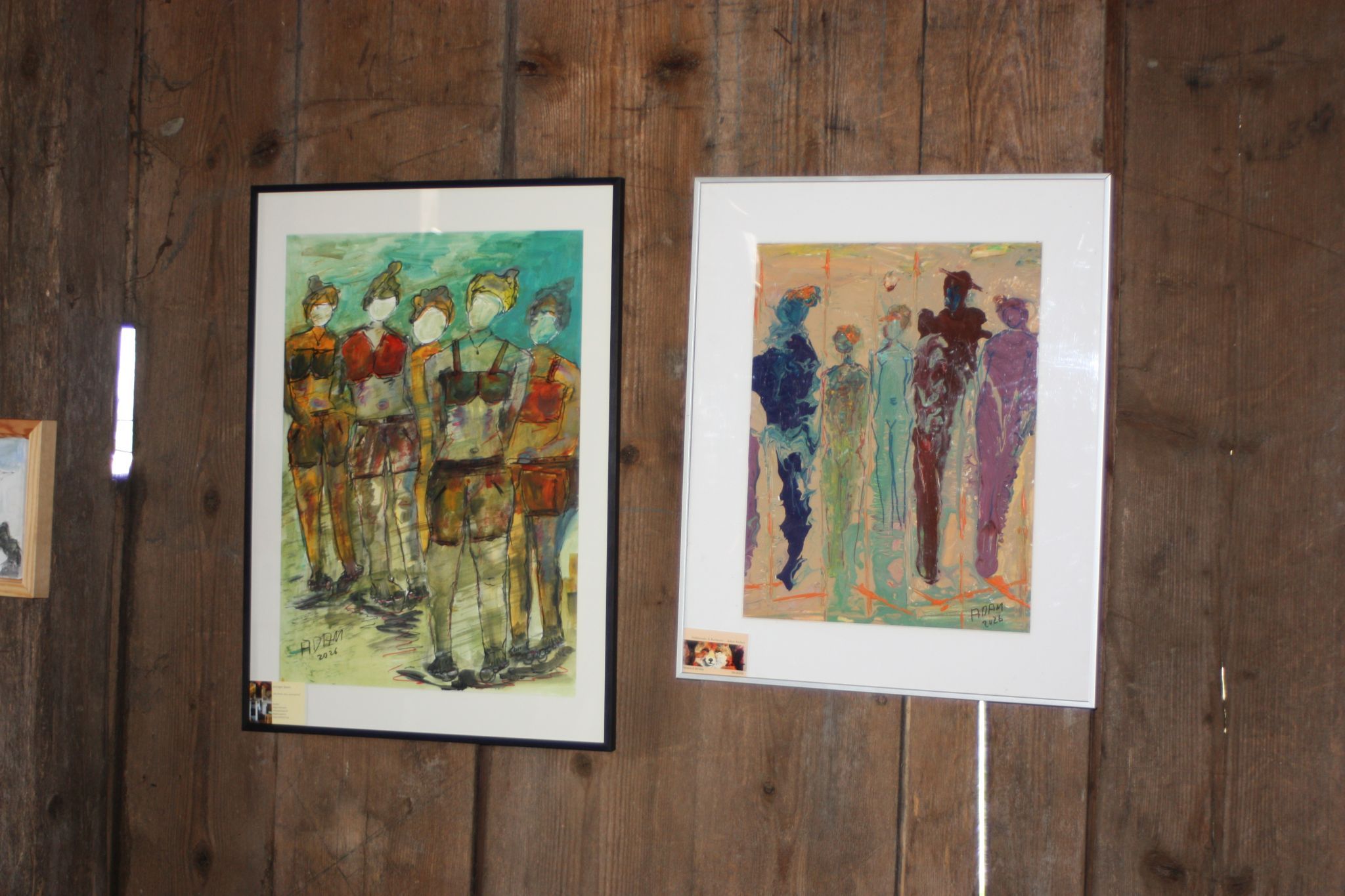 30 Kunstwerke wurden ausgestellt.