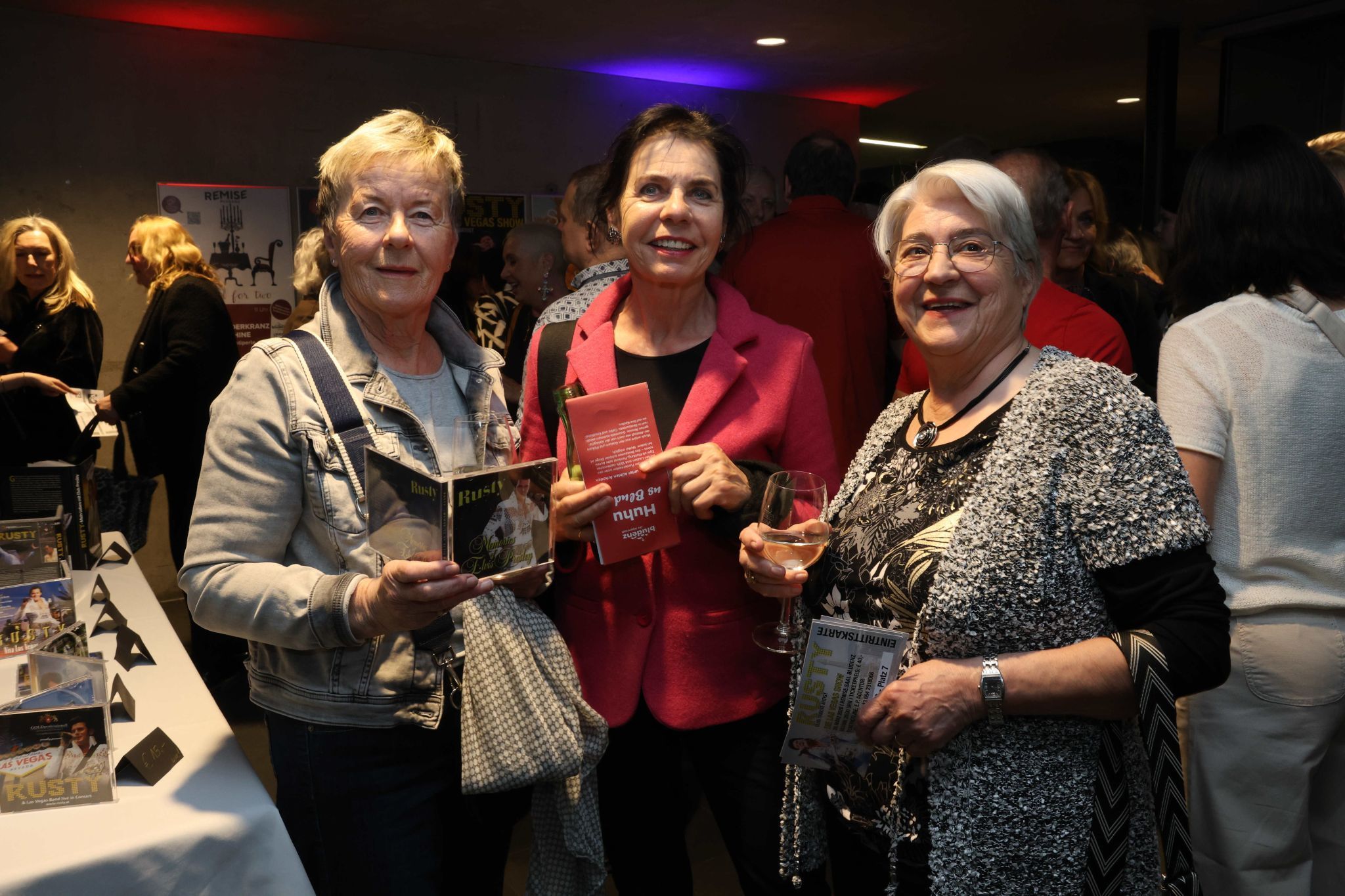 Yolanda Condito, Bernadette Lippuner und Rosi Pergolini.