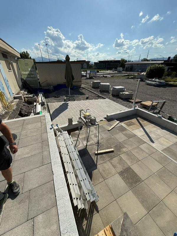 Flugdach neu im Herrenried. 