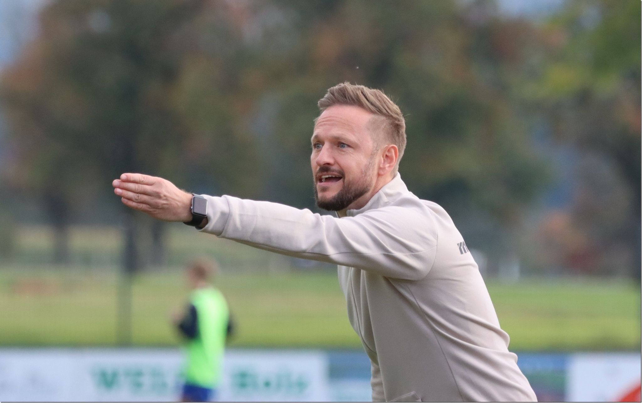 Jürgen Maccani bleibt Wolfurt Coach. KNOBEL