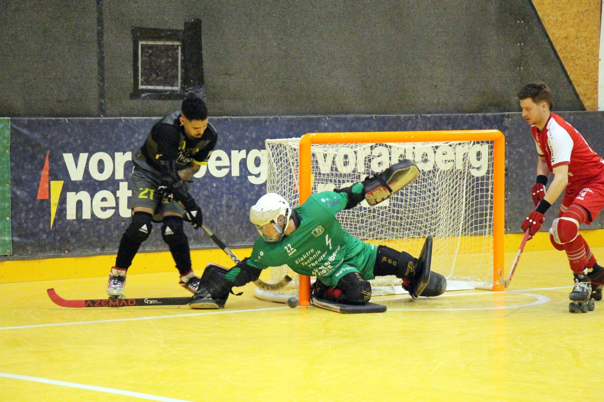 Die Teams lieferten sich über weite Strecken umkämpfte Duelle.