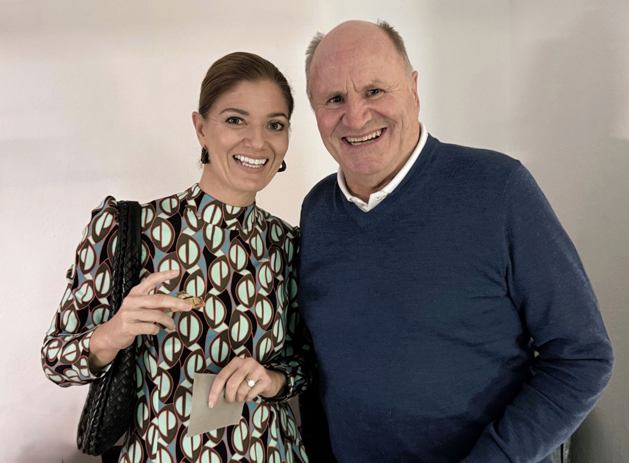 Kathrin Cometto und Hans Peter Metzler feierten mit.