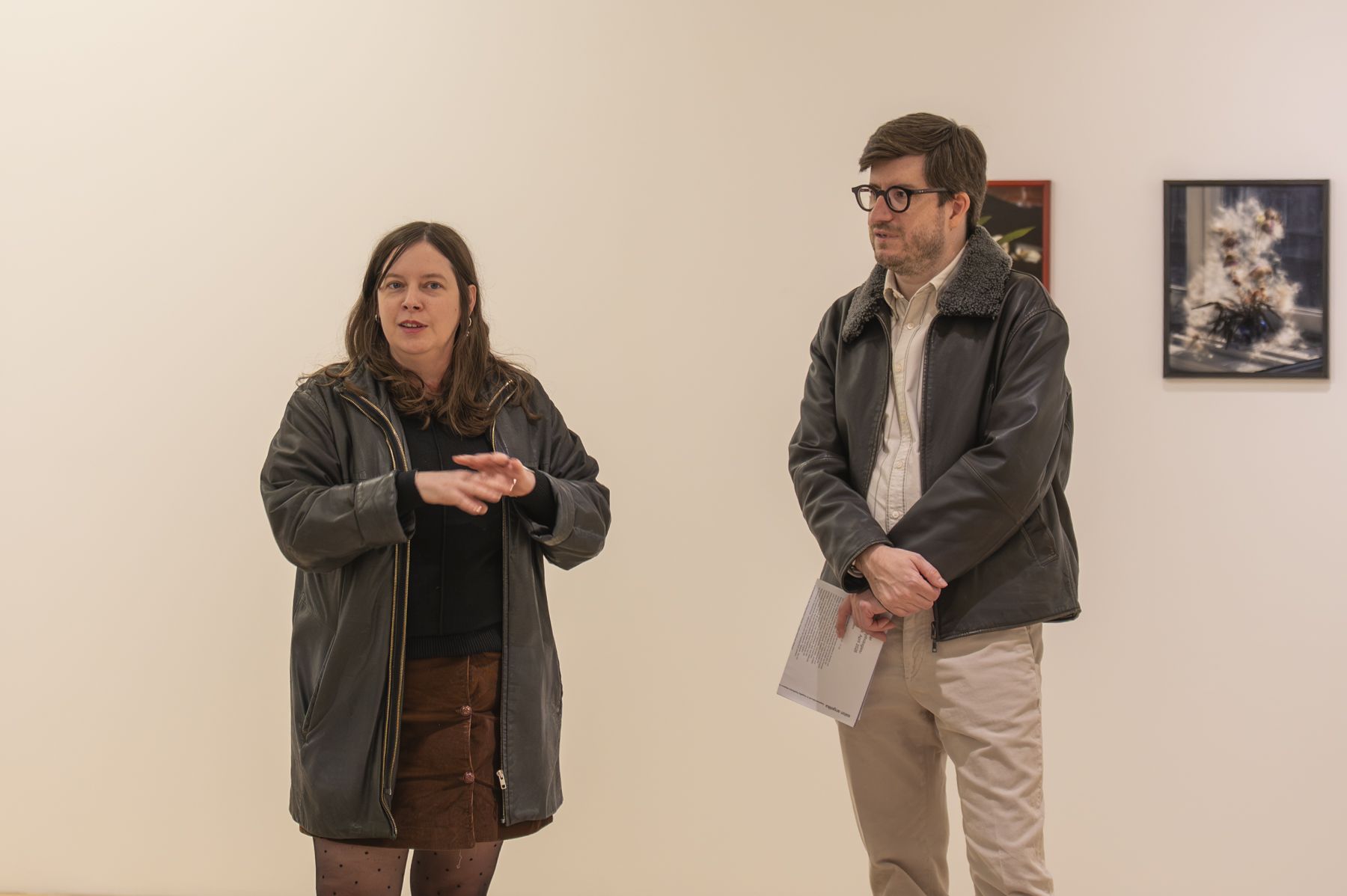 Die Fotografin erläutert ihre künstlerische Praxis