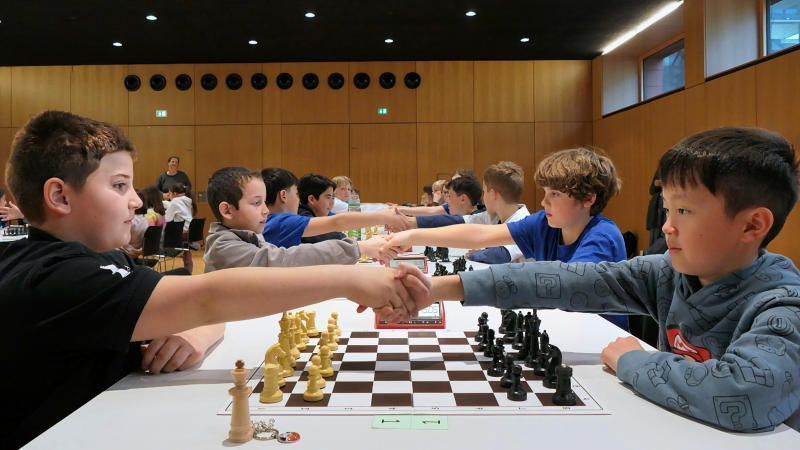 Zum Schluss immer Shakehands. 