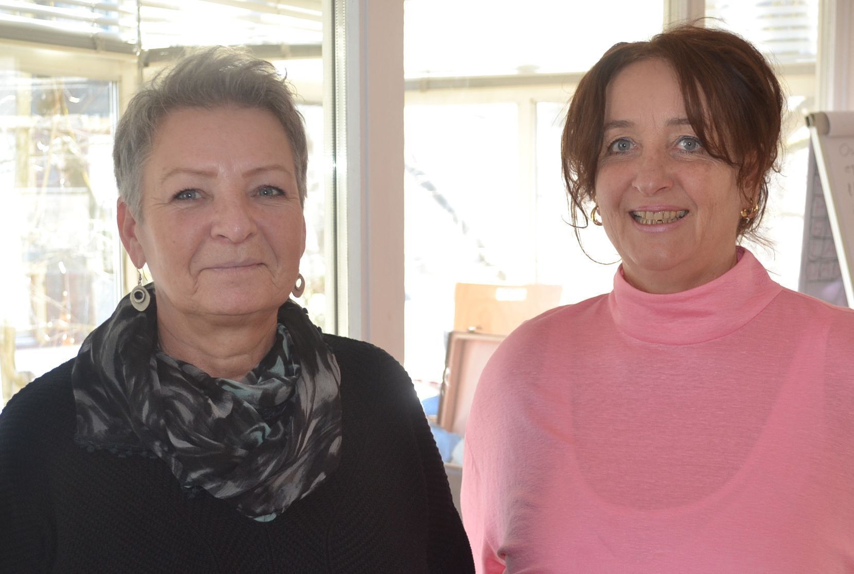 Regine Dobler und Andrea Moser gestalteten die Nachmittage in der Tagesbetreuung.