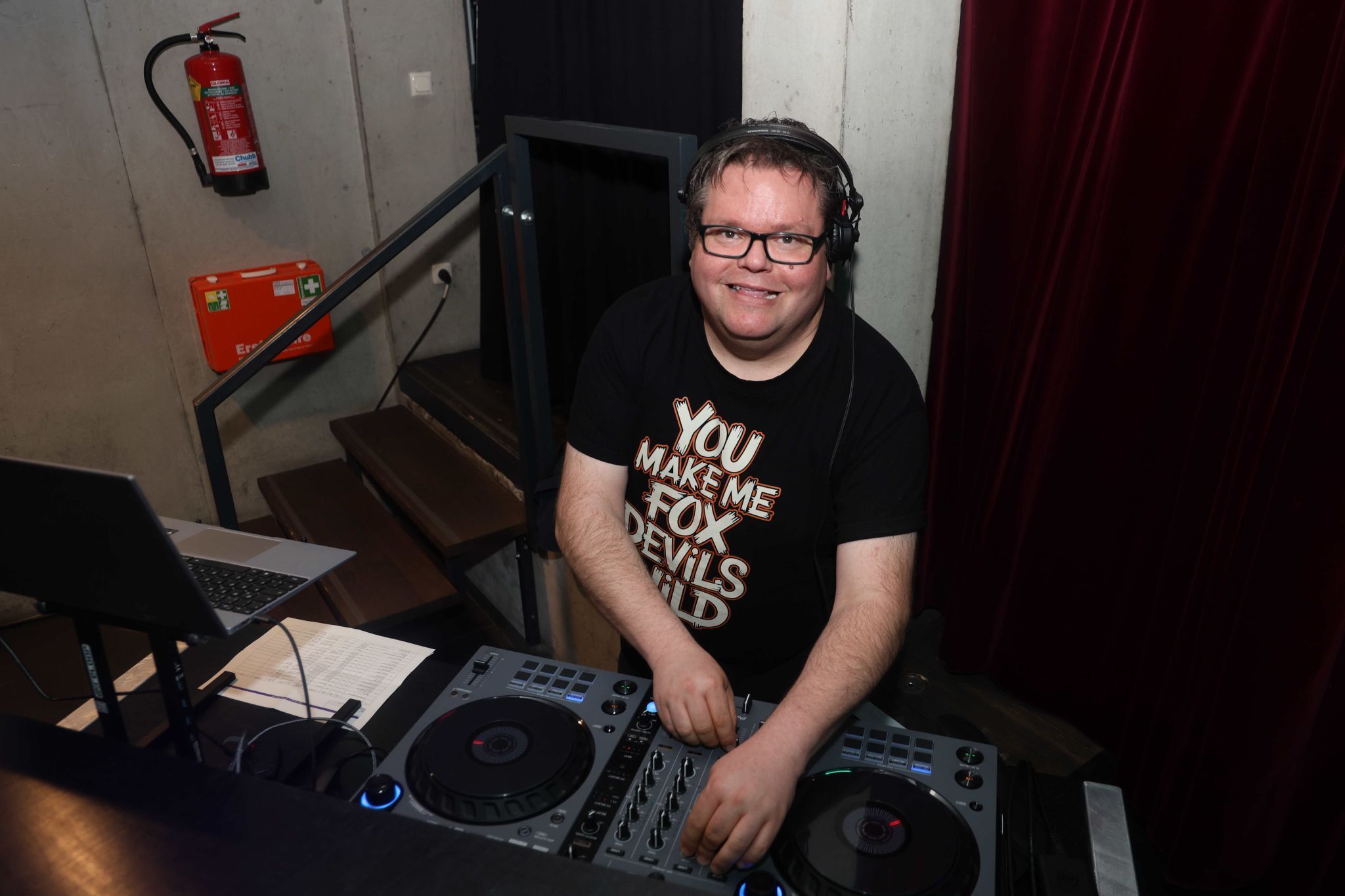 Mathias Brock aka DJ Motion.