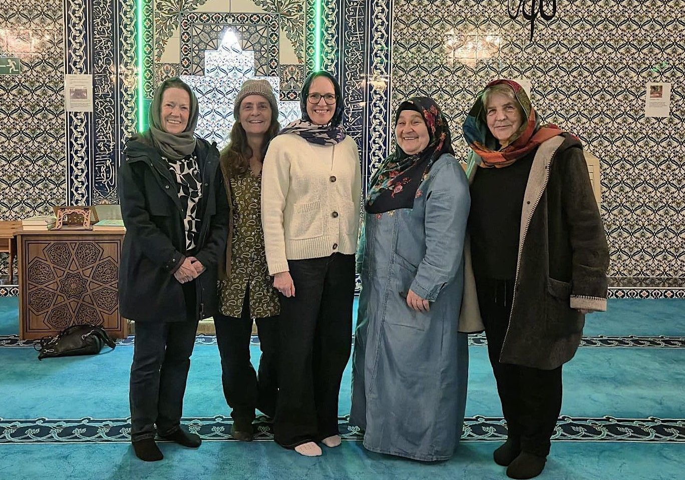 Eine Führung durch die Moschee und das gemeinsame Abendgebet boten den Gästen Einblicke in den Ramadan und das religiöse Leben der Gemeinde.