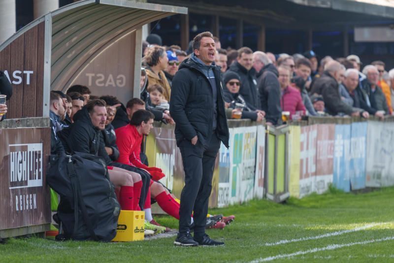 Interimscoach Georg Margreitter gab sein Debüt als Coach. 