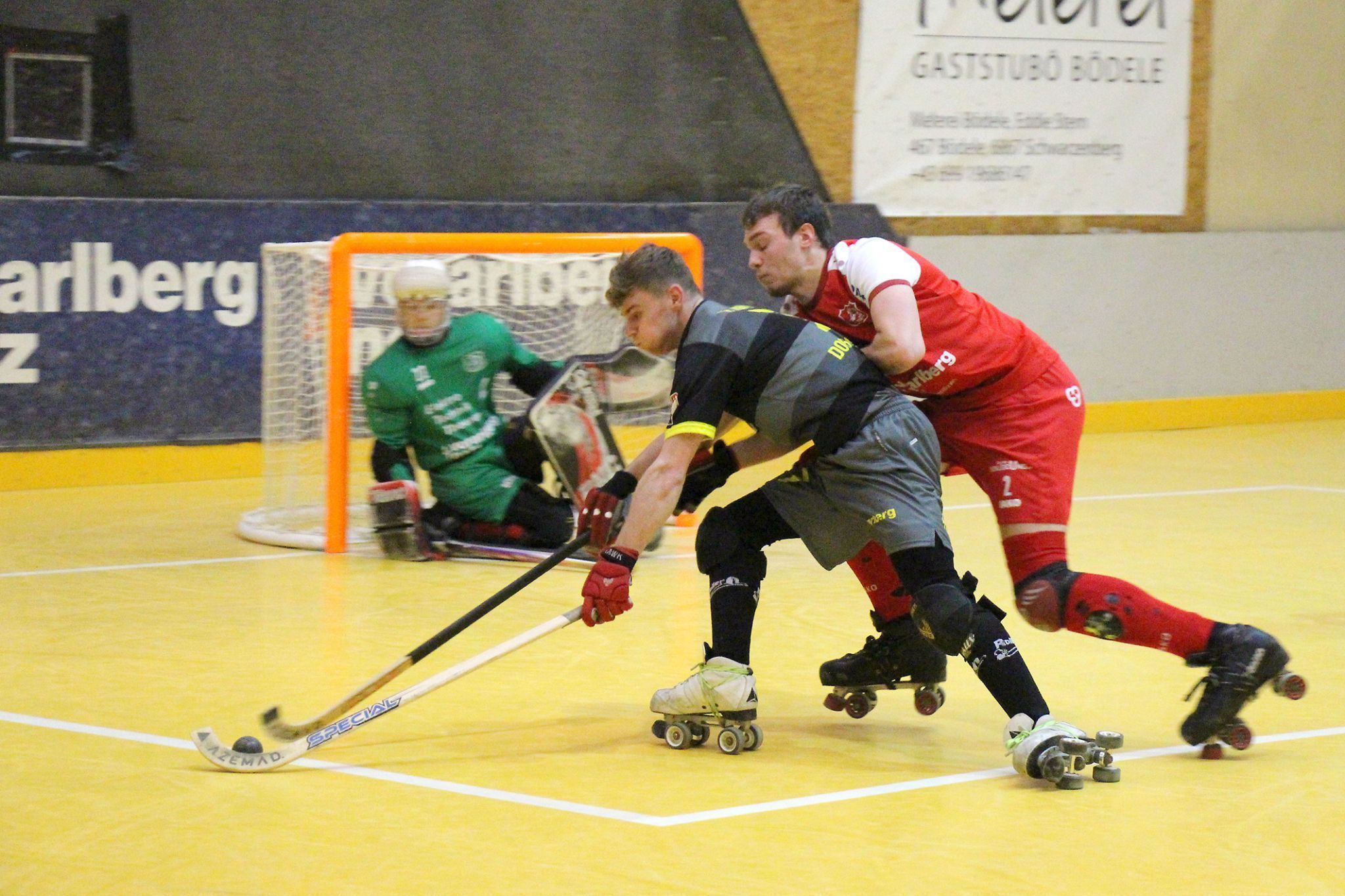 Hohe Intensität und viele Zweikämpfe prägten den Spieltag.