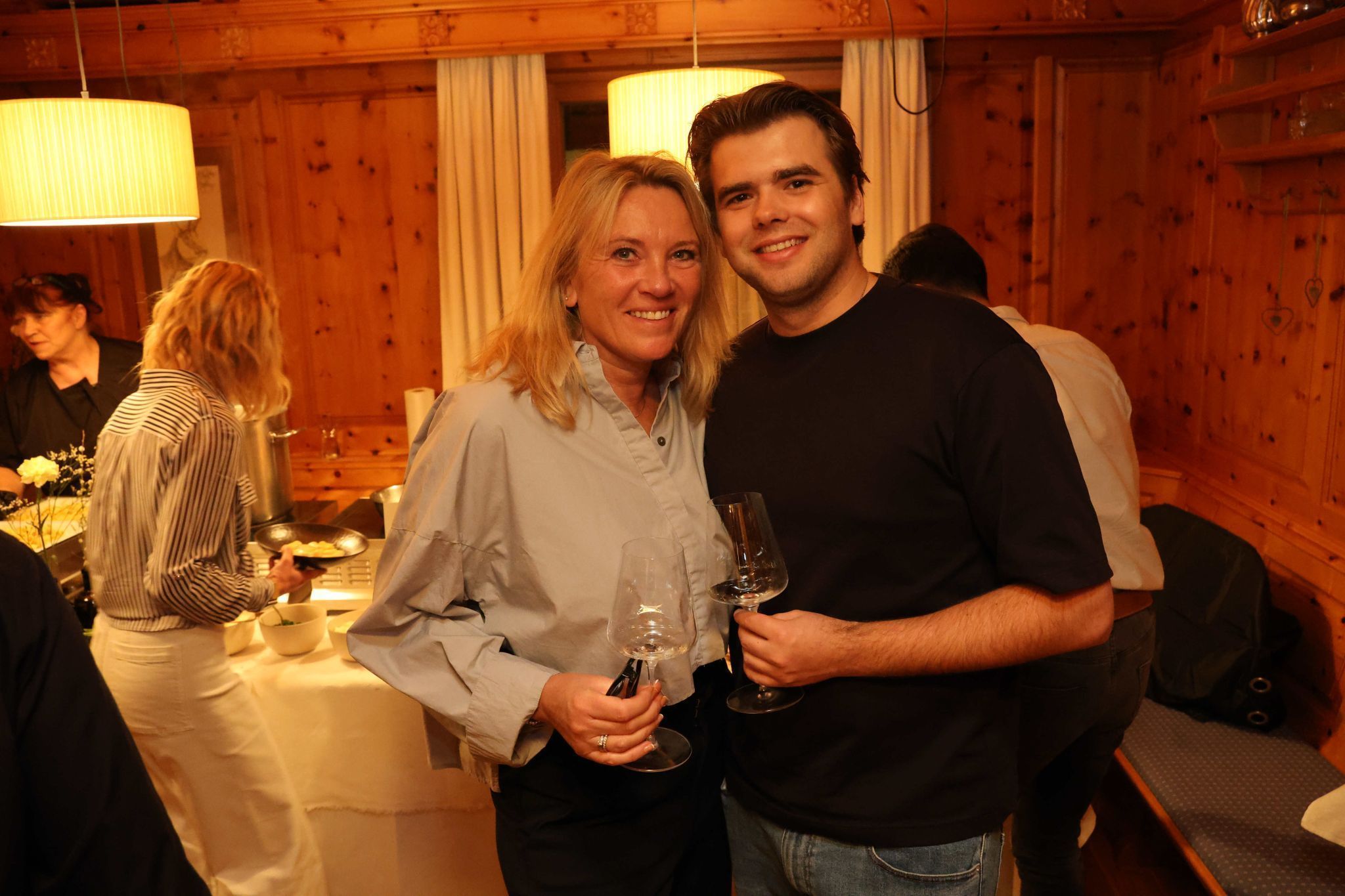 Monique und Fabian Amstel.